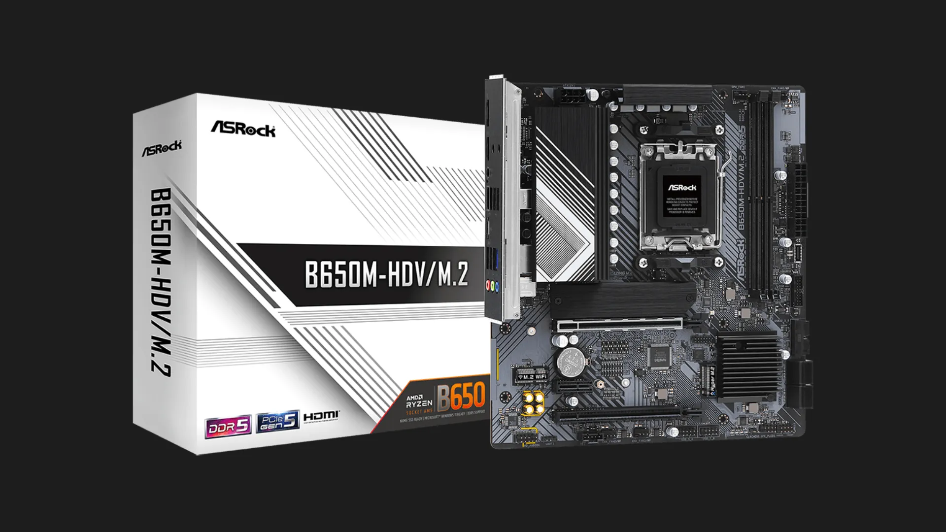 Материнська плата ASRock B650M-HDV/M.2 (B650M-HDV/M.2)