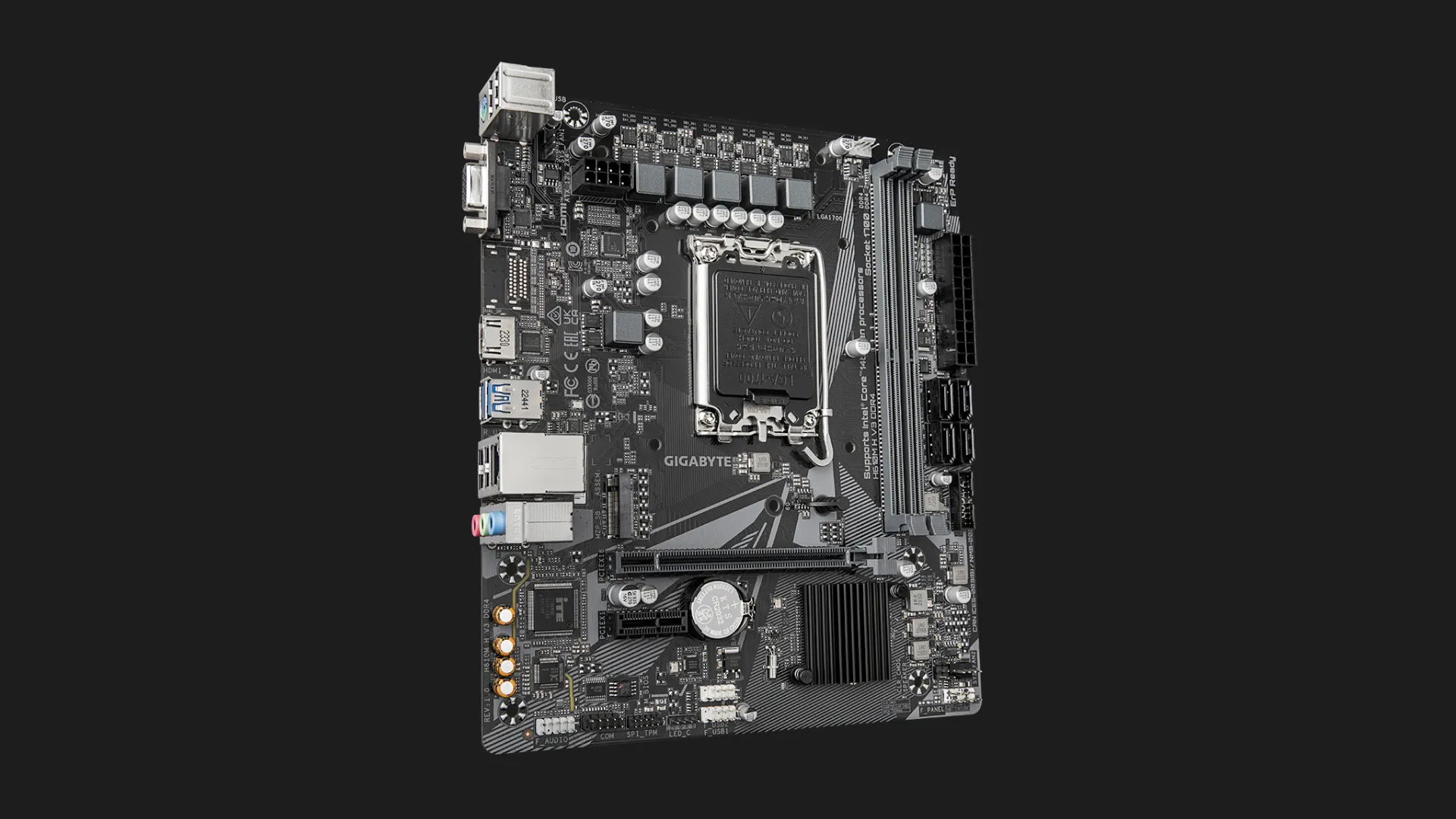 Материнская плата GIGABYTE H610M H V3 DDR4 (H610M H V3 DDR4)