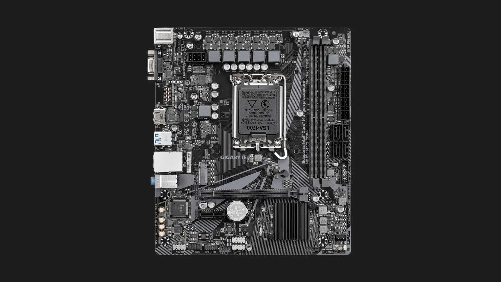 Материнская плата GIGABYTE H610M H V3 DDR4 (H610M H V3 DDR4)