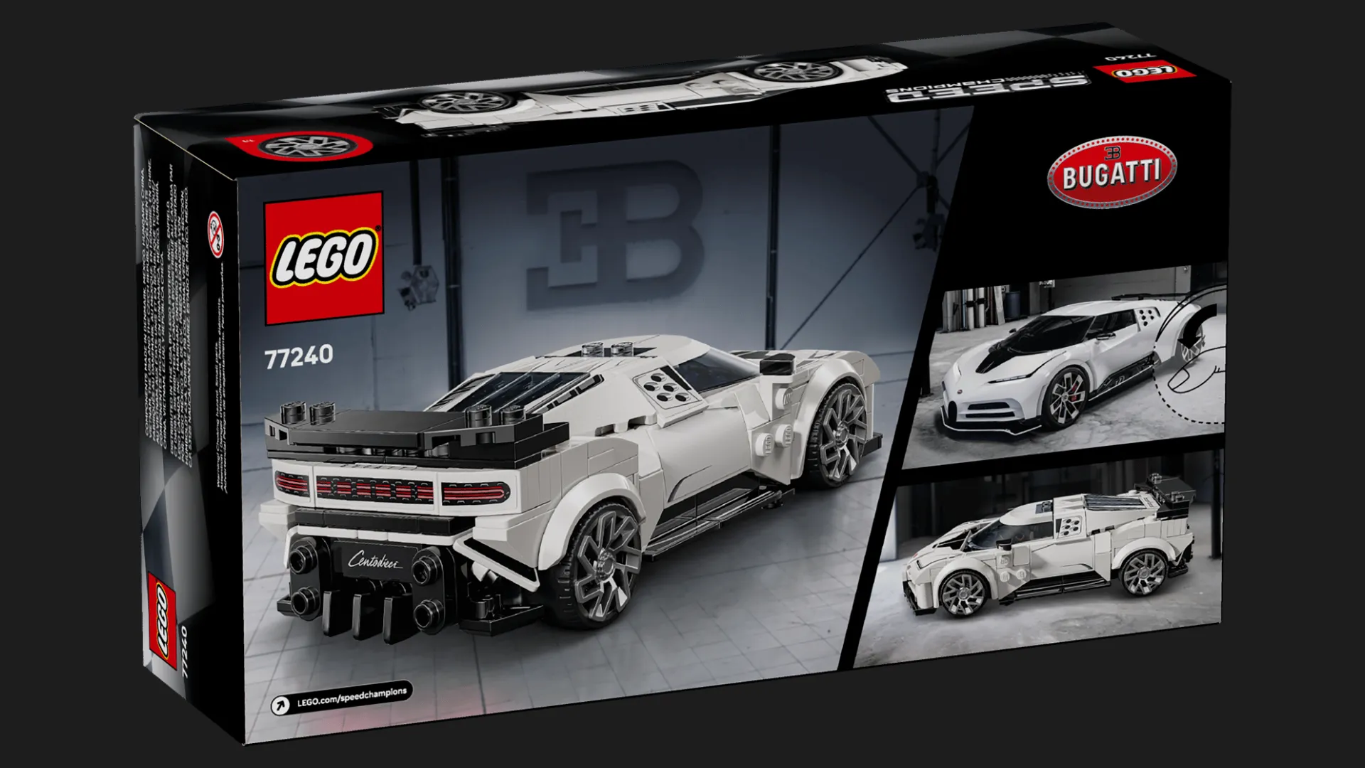 Конструктор LEGO Speed Спортивный гиперкар Bugatti Centodieci (77240)