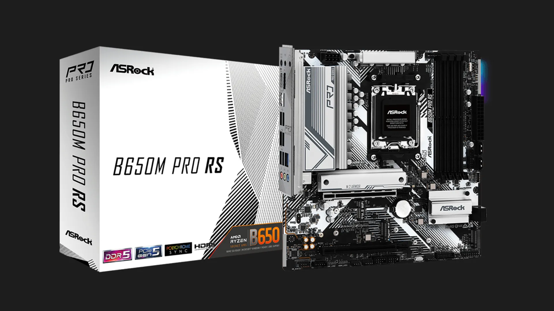 Материнська плата ASRock B650M PRO RS (B650M PRO RS)