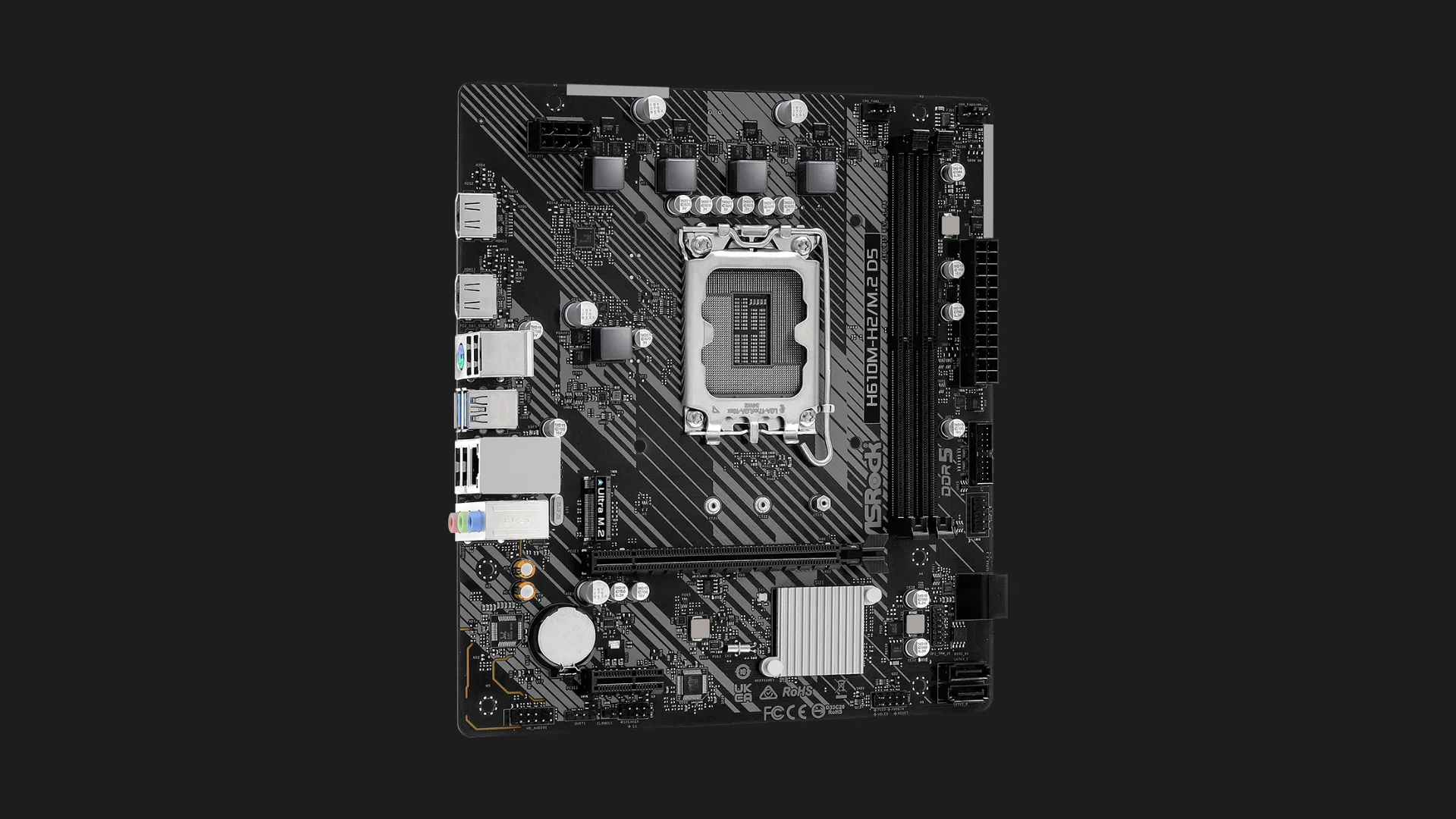 Материнская плата ASRock H610M-H2/M.2 D5 (H610M-H2/M.2 D5)