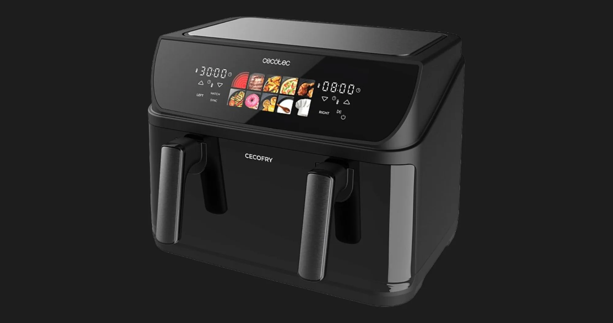 Мультипіч Cecotec Cecofry&Grill Duoheat 10000 (Black)