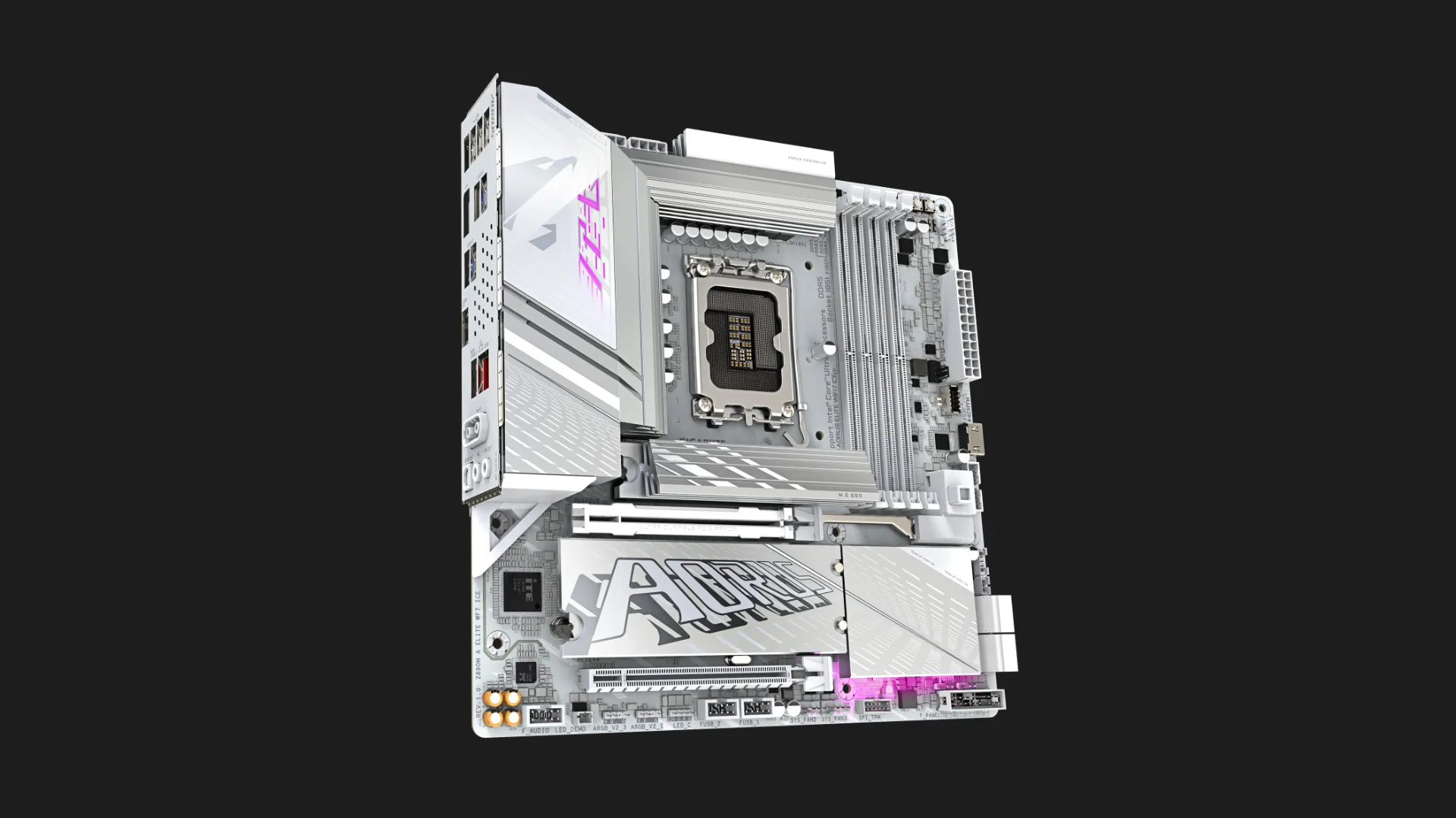 Материнская плата GIGABYTE Z890M AORUS ELITE WIFI7 ICE (Z890M AORUS ELITE WIFI7 ICE)