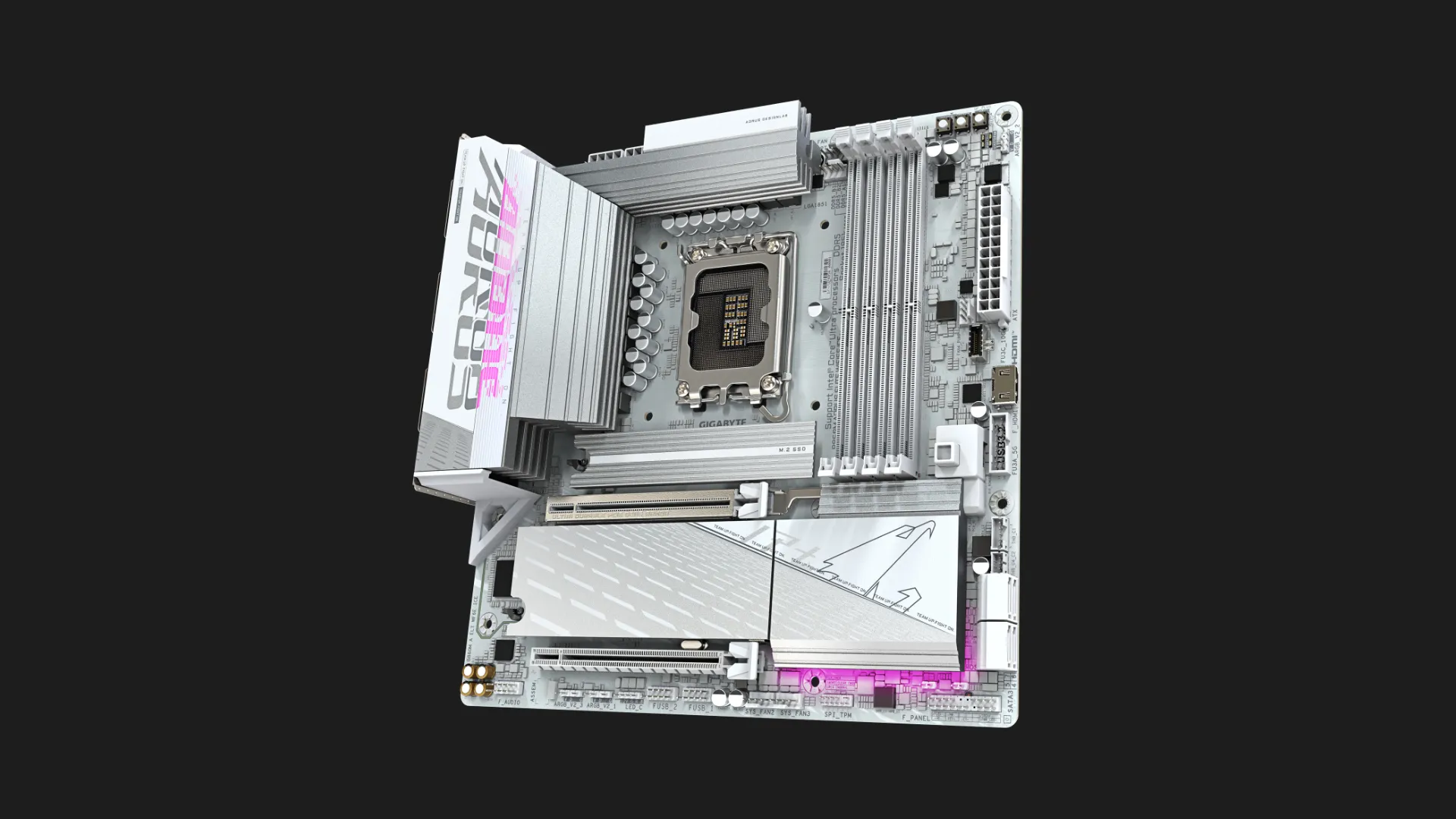 Материнська плата GIGABYTE B860M AORUS ELITE WIFI6E ICE (B860M AORUS ELITE WIFI6E ICE)