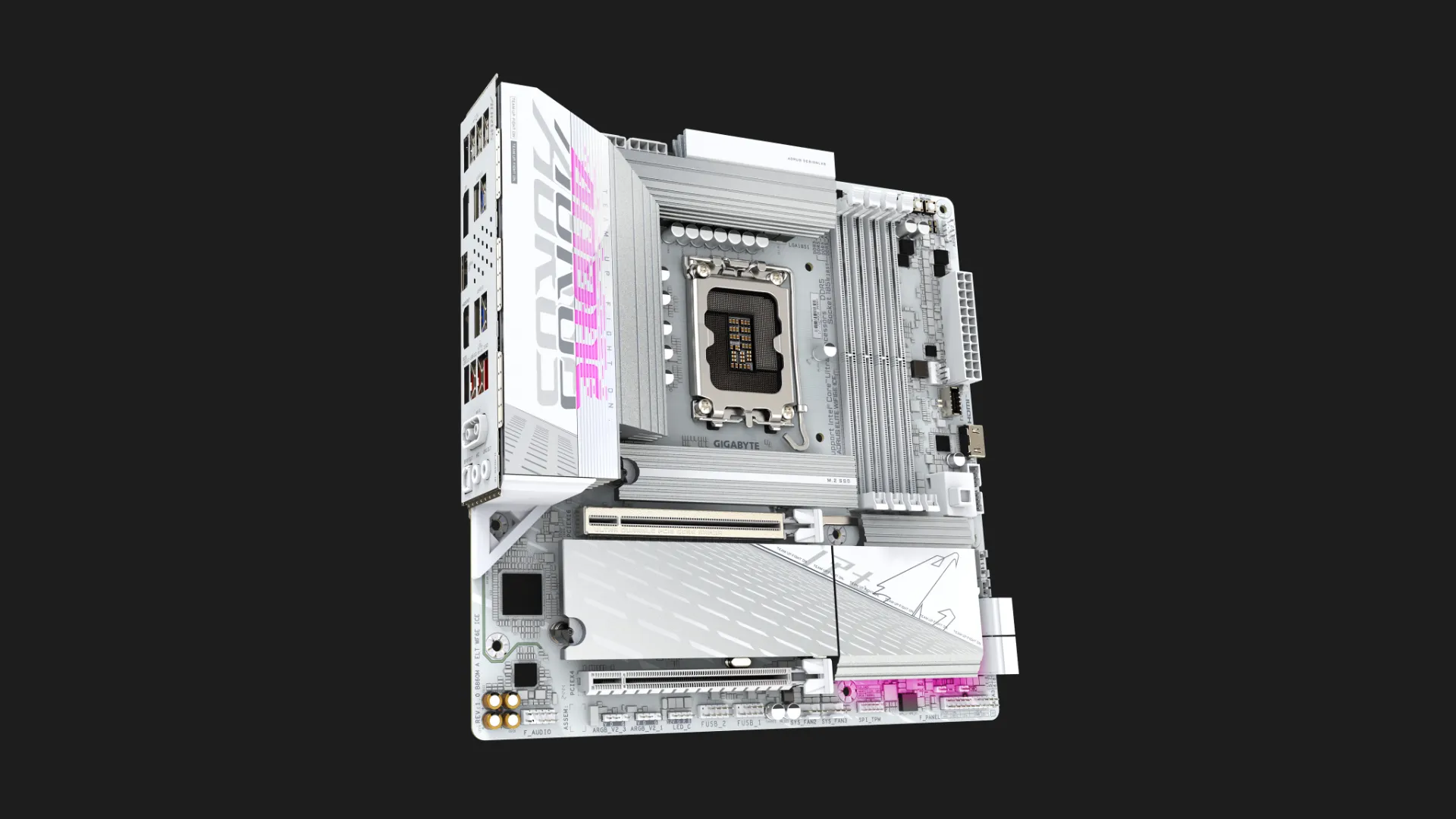 Материнська плата GIGABYTE B860M AORUS ELITE WIFI6E ICE (B860M AORUS ELITE WIFI6E ICE)