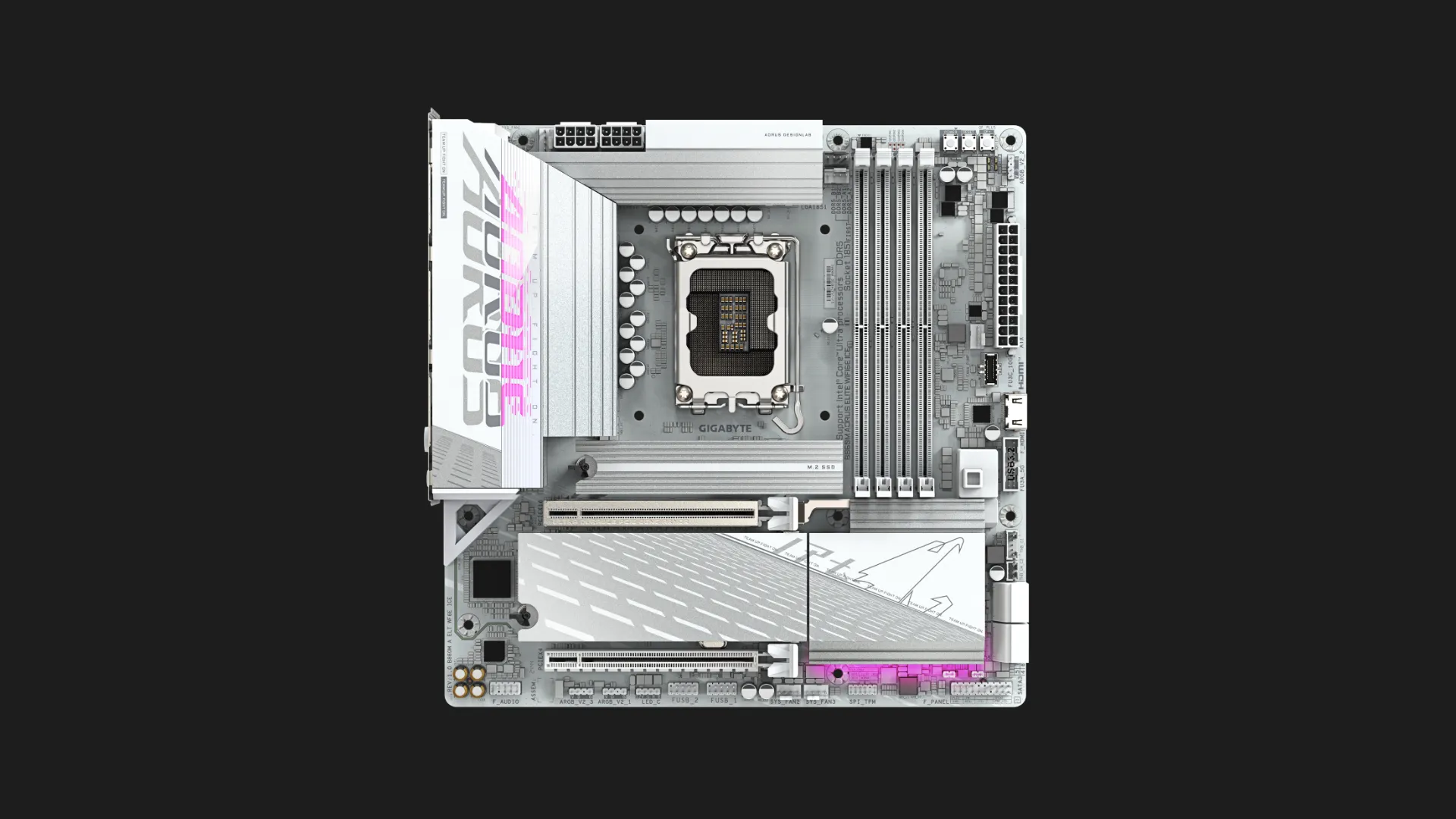 Материнська плата GIGABYTE B860M AORUS ELITE WIFI6E ICE (B860M AORUS ELITE WIFI6E ICE)