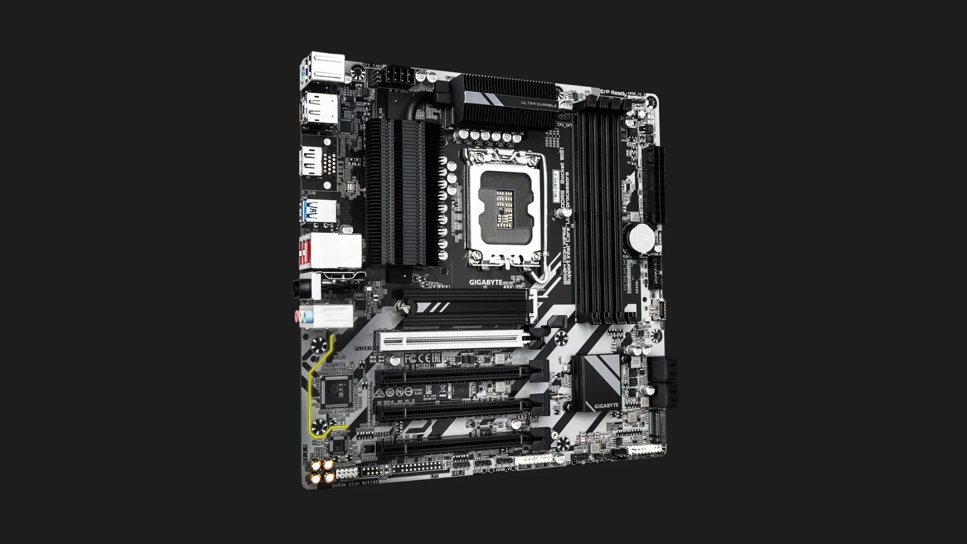 Материнська плата GIGABYTE B860M DS3H WIFI6E (B860M DS3H WIFI6E)