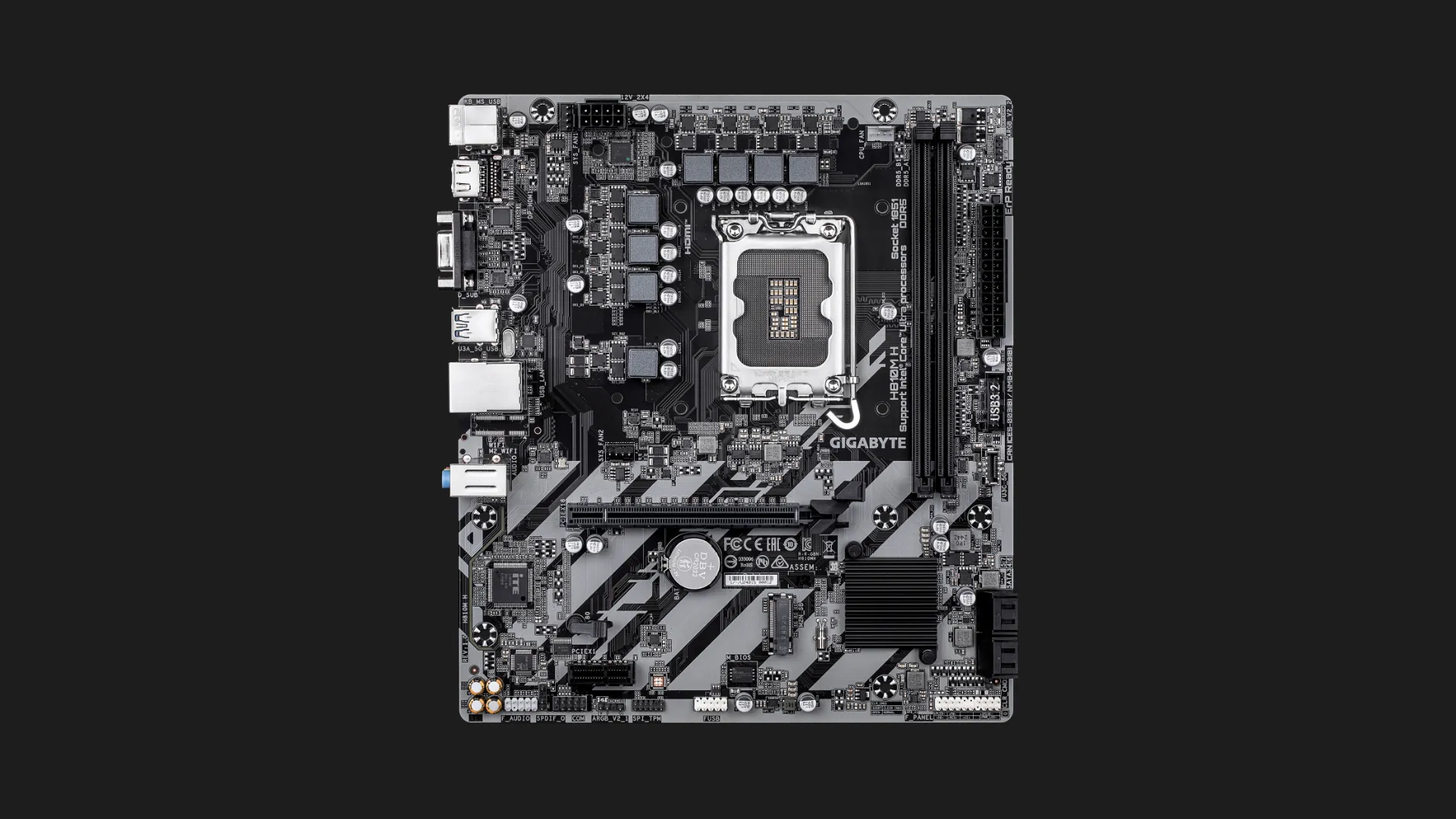 Материнская плата GIGABYTE H810M H (H810M H)
