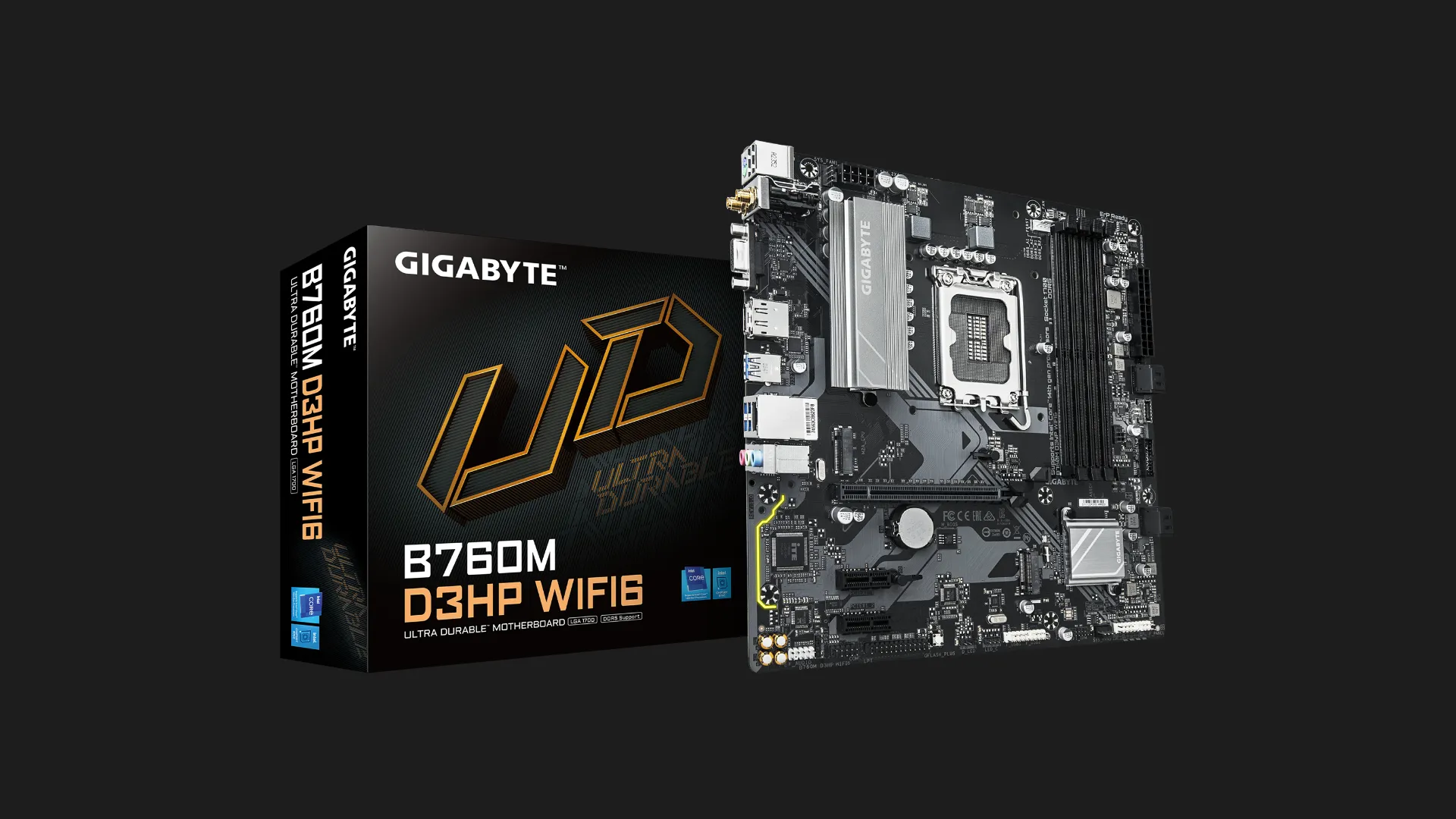 Материнская плата GIGABYTE B760M D3HP WIFI6 (B760M D3HP WIFI6)