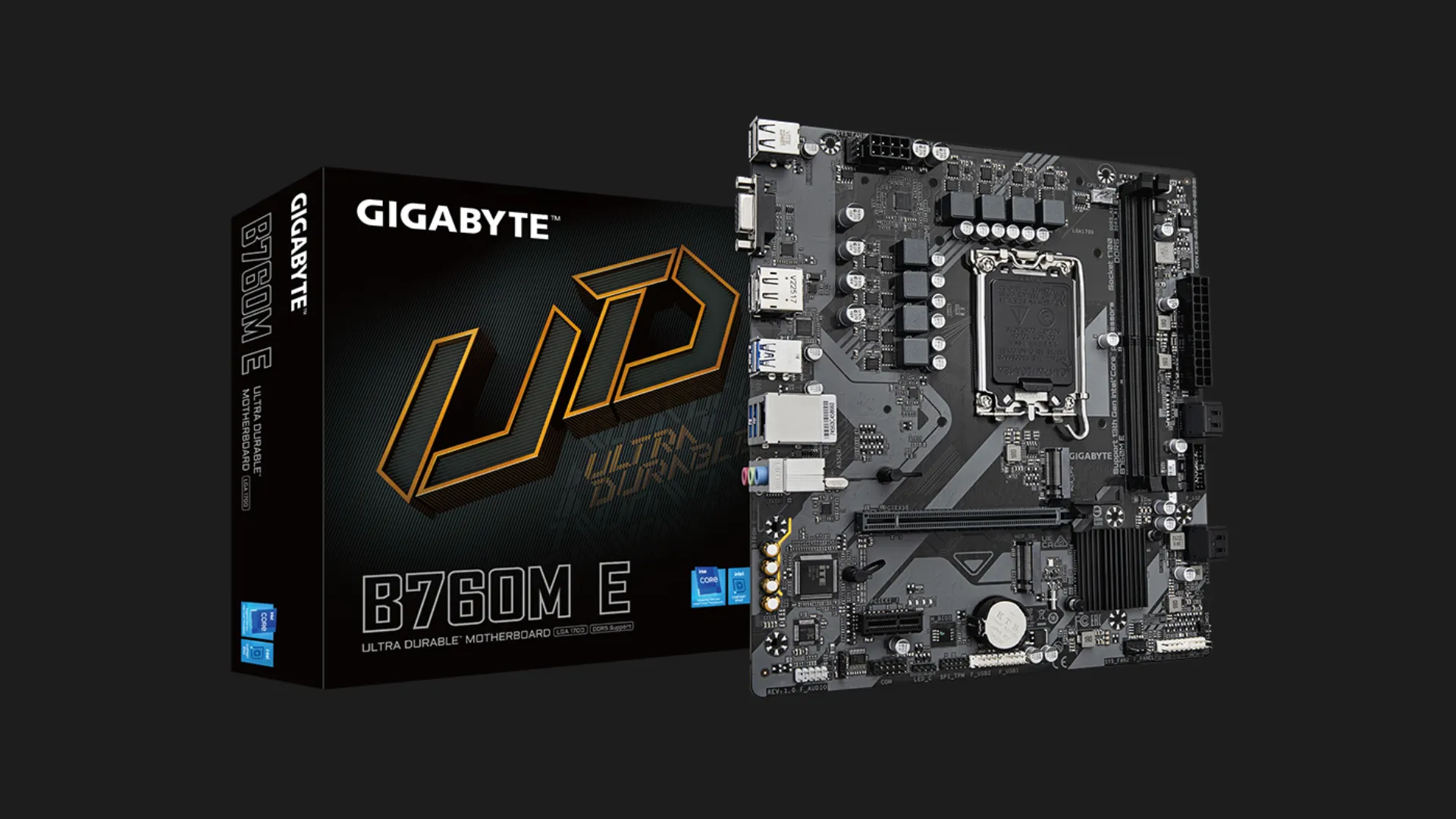 Материнская плата GIGABYTE B760M E (B760M E)