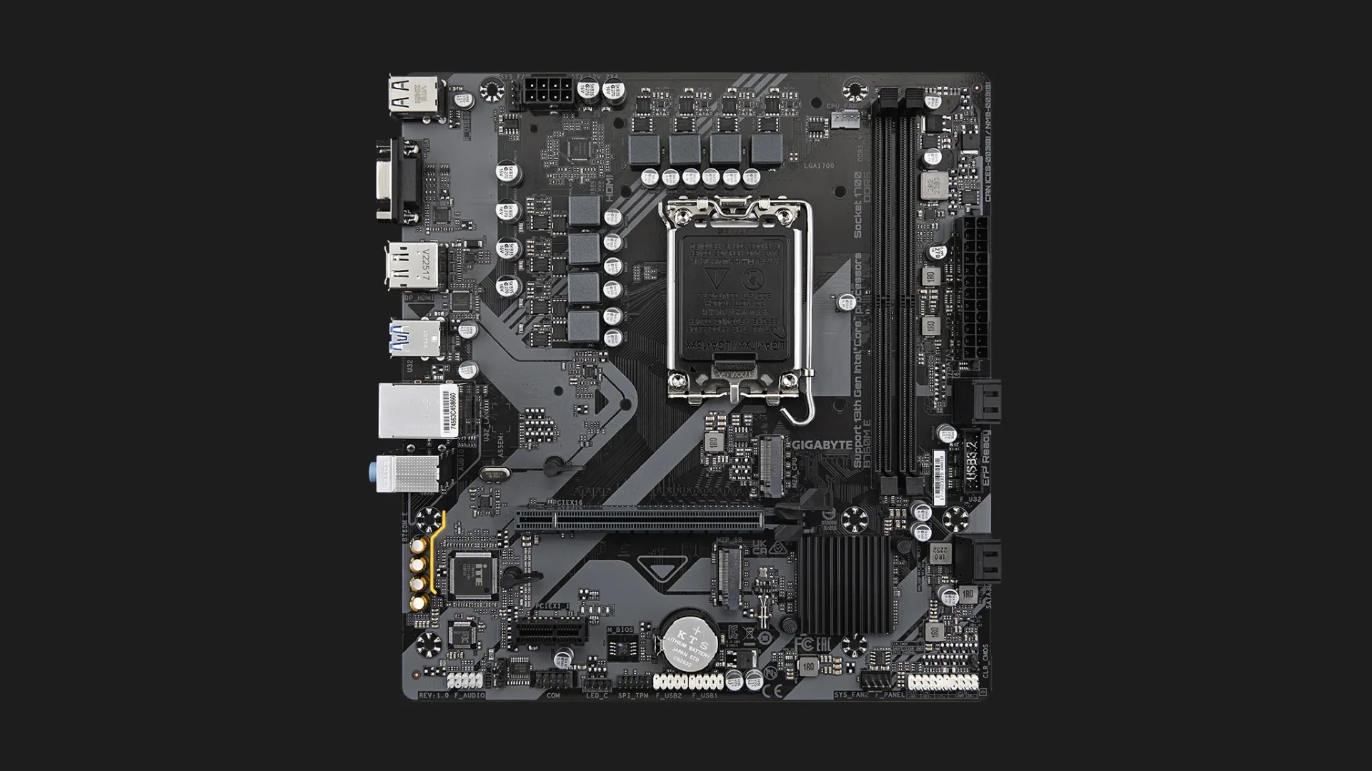 Материнская плата GIGABYTE B760M E (B760M E)
