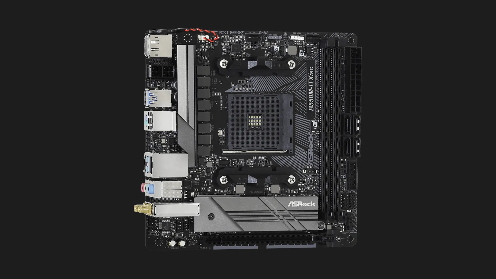 Материнська плата ASRock B550M-ITX/AC (B550M-ITX/AC)