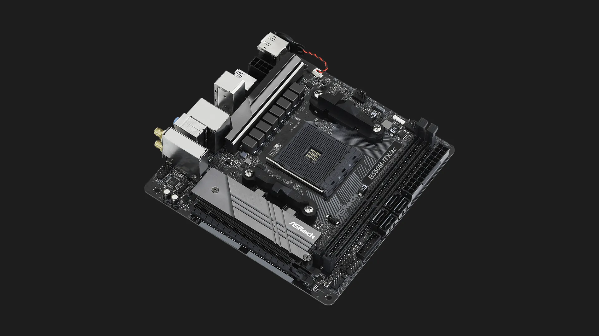 Материнська плата ASRock B550M-ITX/AC (B550M-ITX/AC)