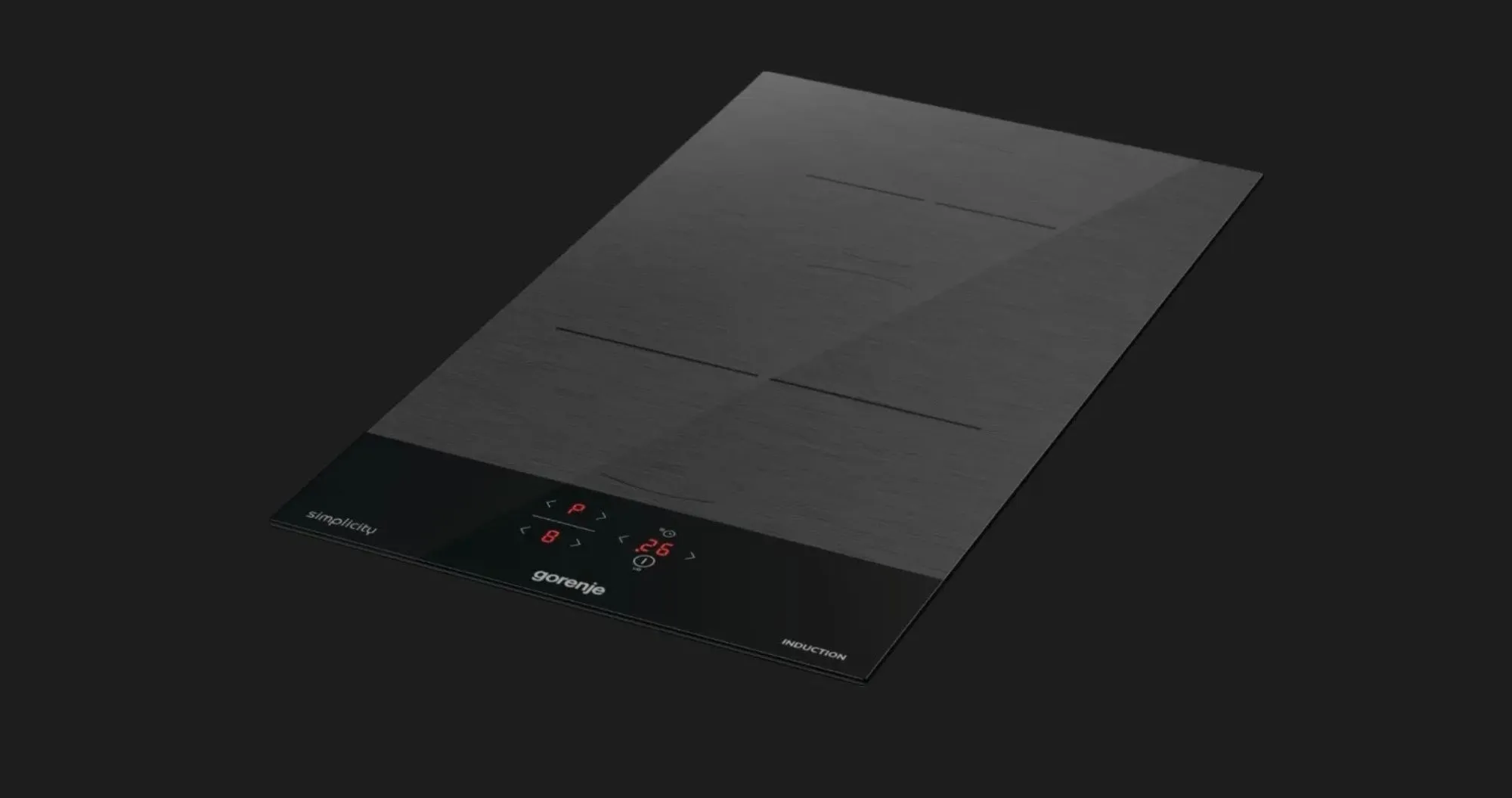 Варочная поверхность Gorenje индукционная, 30см Домино (GI3201SYBSC) (Black)
