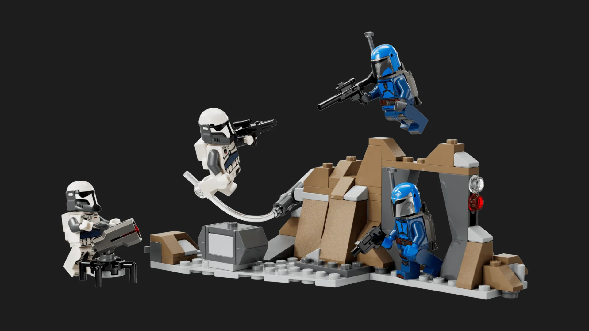Конструктор LEGO Star Wars Боевой комплект «Засада на Мандалоре» (75373)