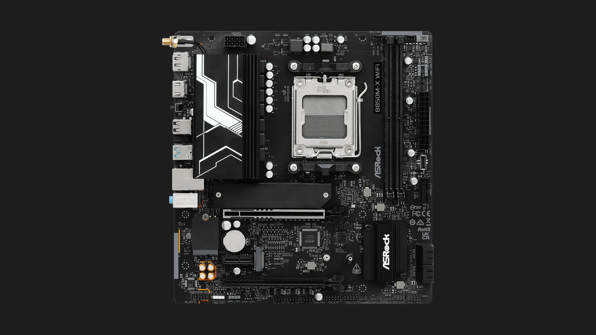 Материнська плата ASRock B850M-X WIFI R2.0 (B850M-X WIFI R2.0)
