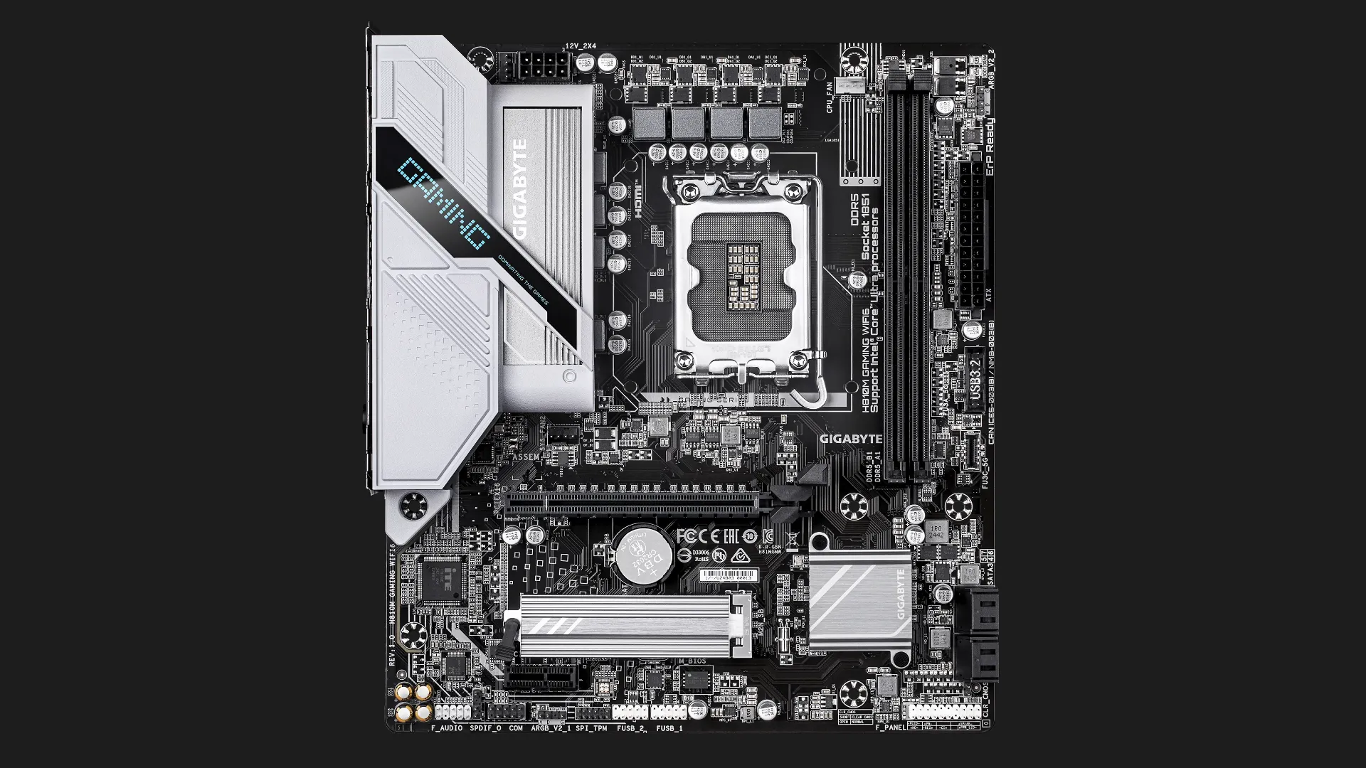 Материнська плата GIGABYTE H810M GAMING WIFI6 (H810M GAMING WIFI6)