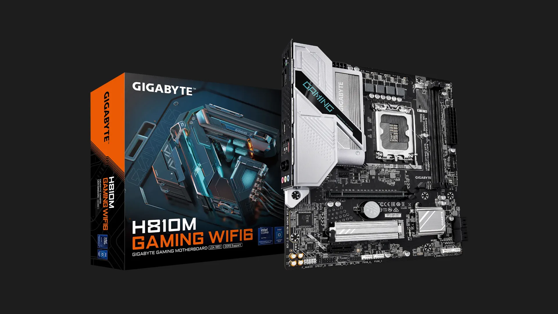 Материнська плата GIGABYTE H810M GAMING WIFI6 (H810M GAMING WIFI6)