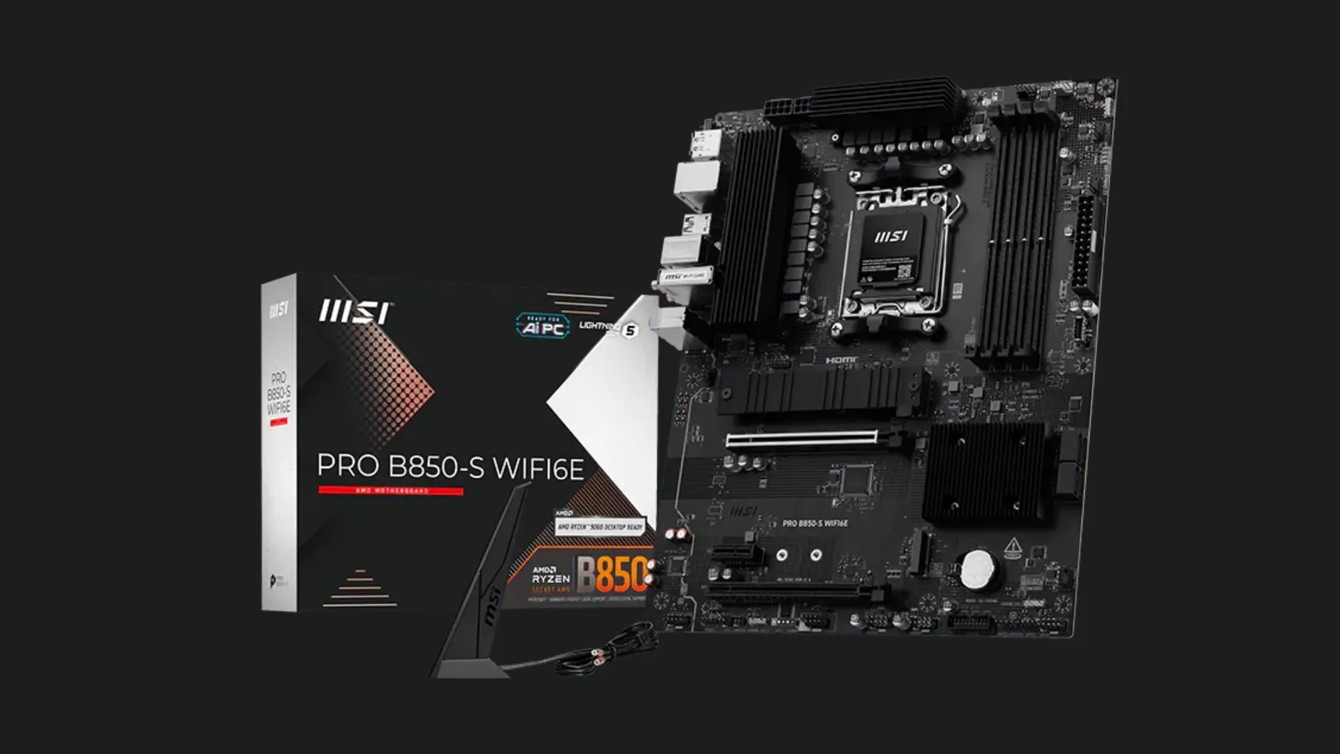 Материнська плата MSI PRO B850-S WIFI6E (PRO B850-S WIFI6E)