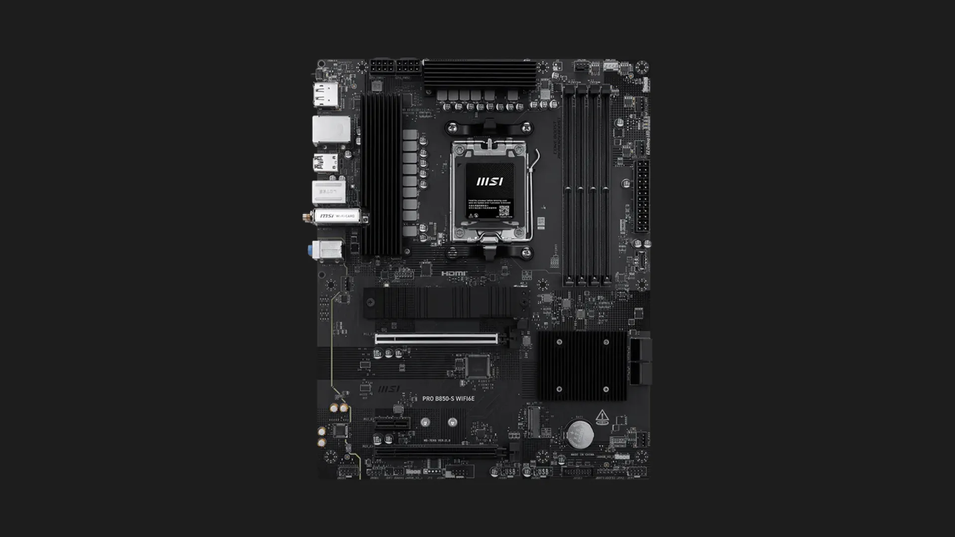 Материнська плата MSI PRO B850-S WIFI6E (PRO B850-S WIFI6E)