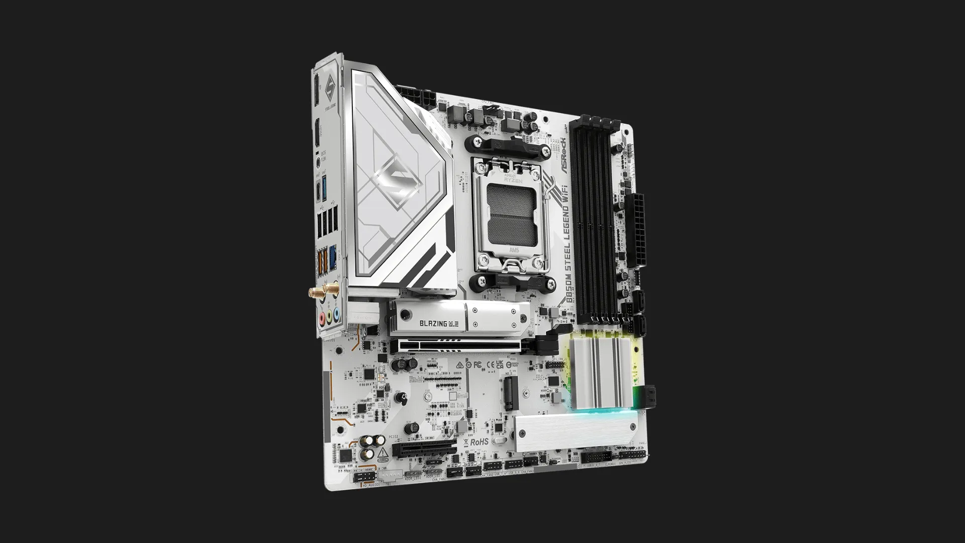 Материнська плата ASRock B850M STEEL LEGEND WIFI (B850M STEEL LEGEND WIFI)