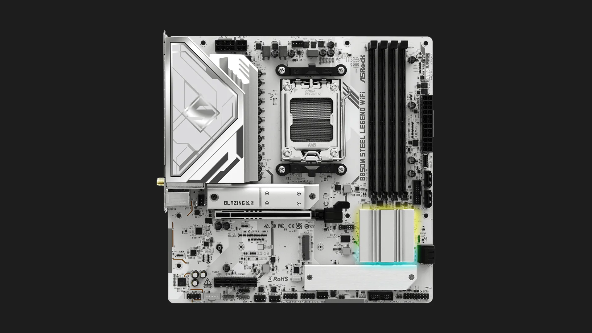 Материнська плата ASRock B850M STEEL LEGEND WIFI (B850M STEEL LEGEND WIFI)
