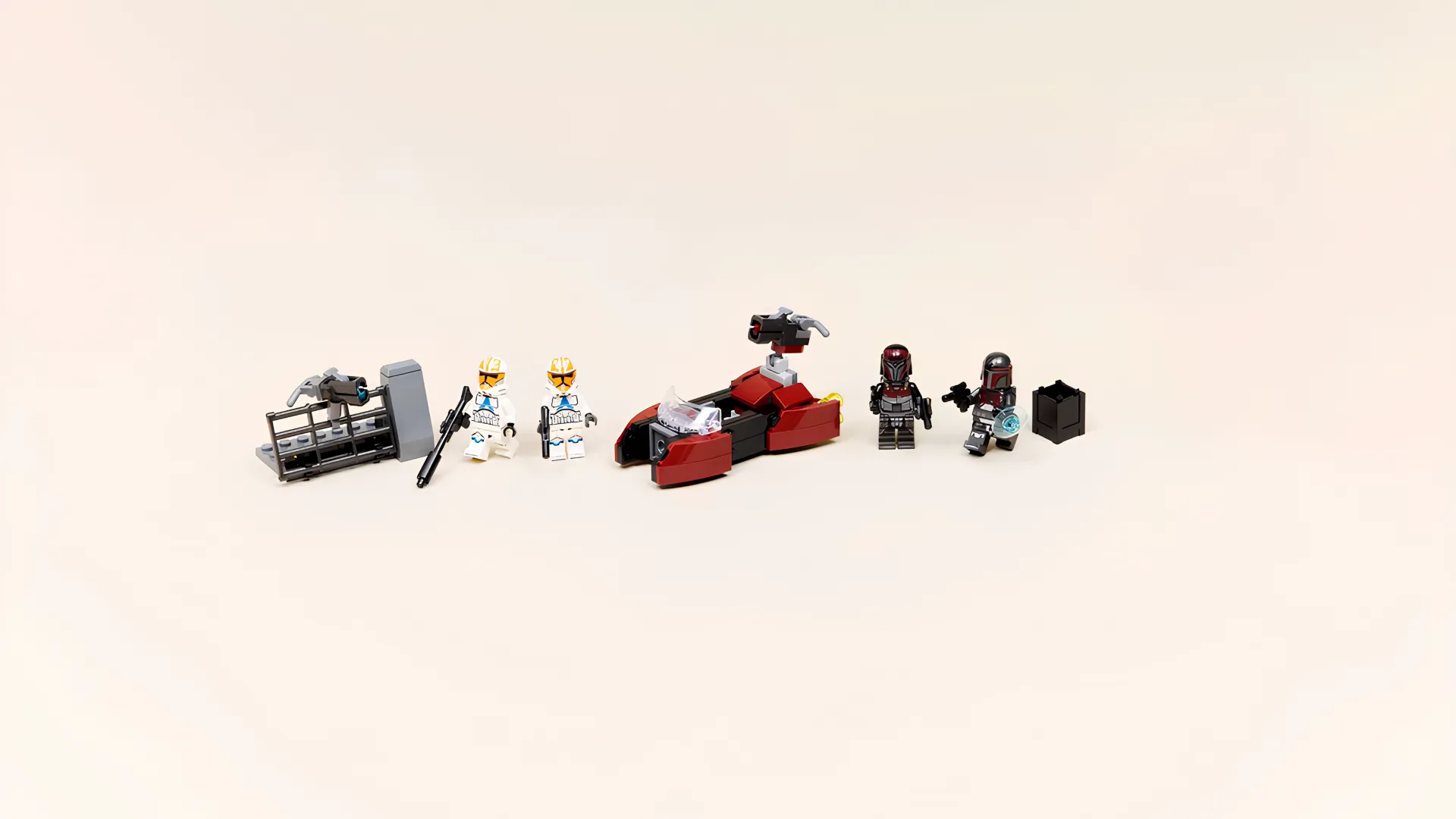 Конструктор LEGO Star Wars Бойовий комплект «Облога Мандалора» (75449)