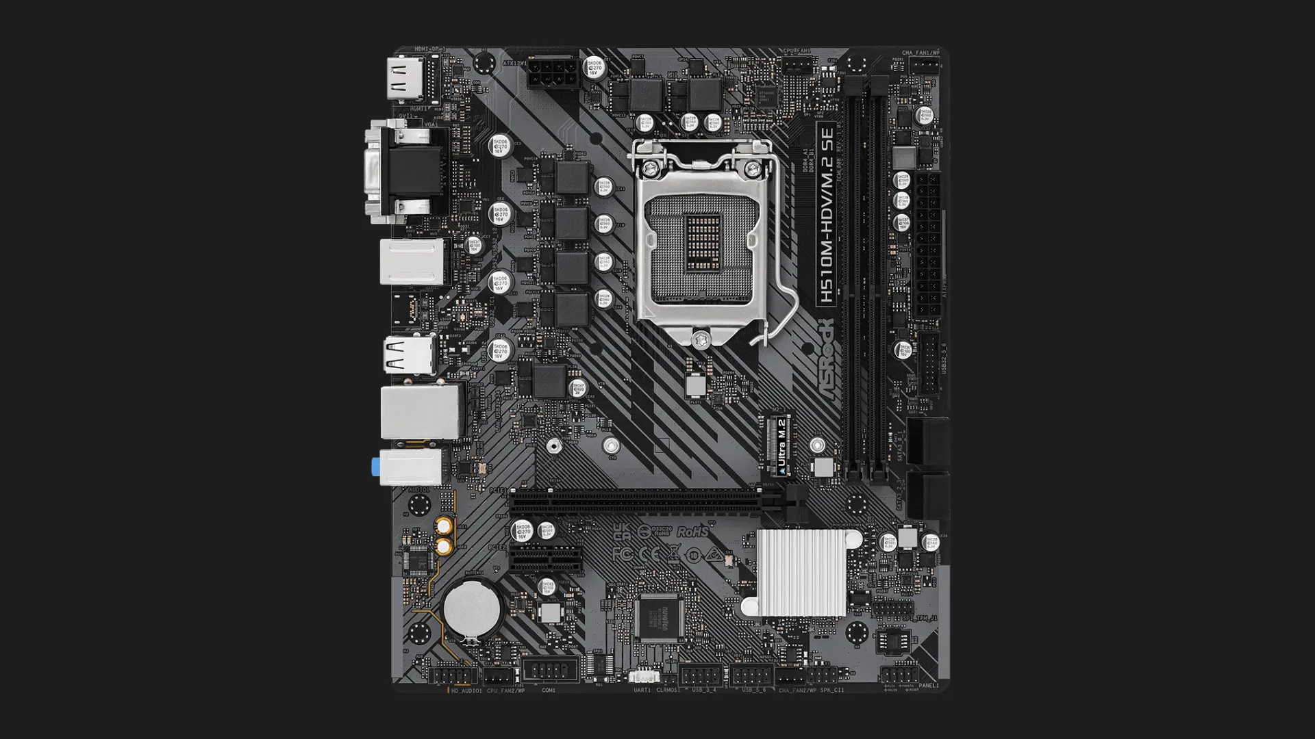 Материнська плата ASRock H510M-HDV/M.2 SE (H510M-HDV/M.2 SE)