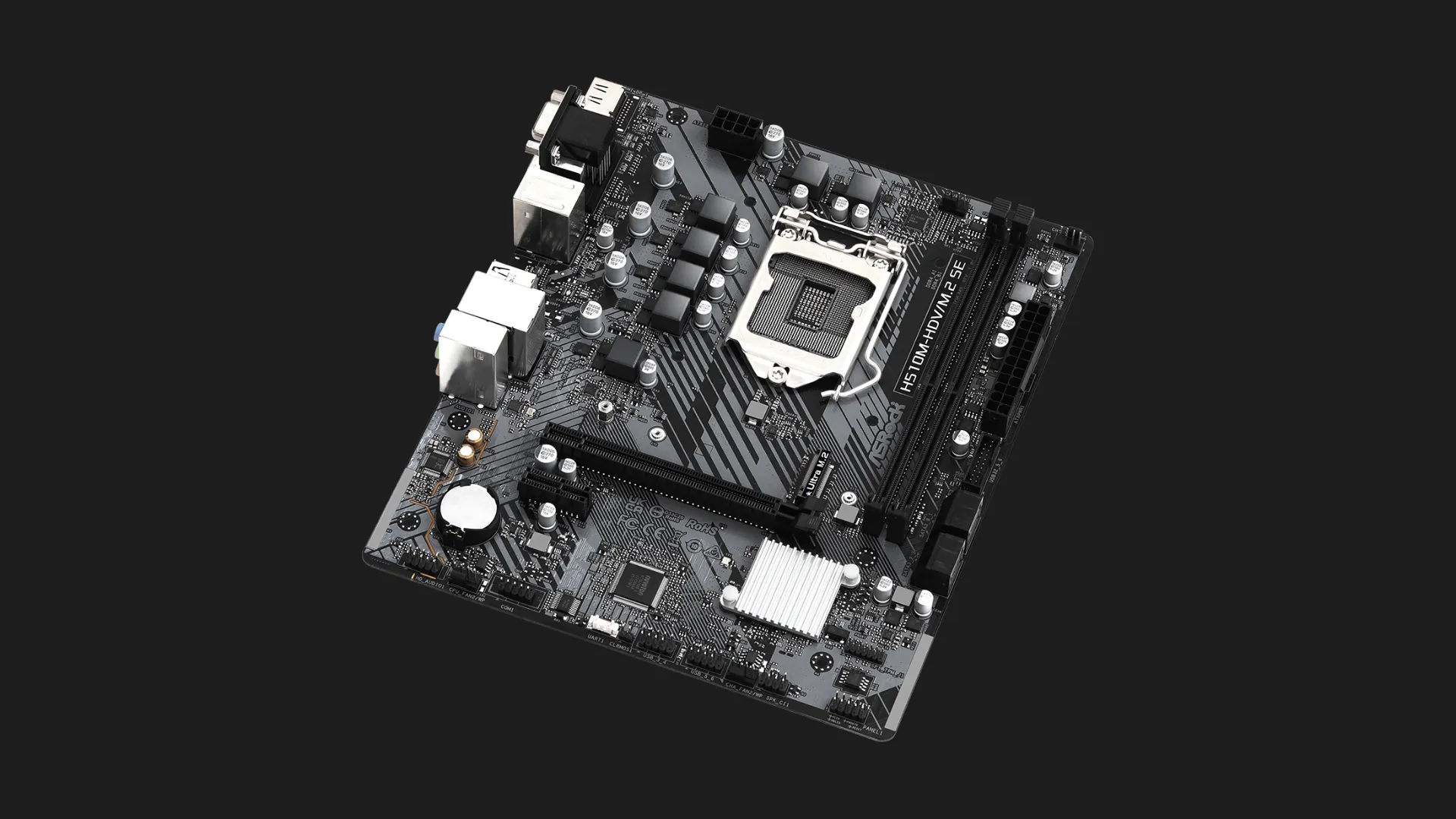 Материнська плата ASRock H510M-HDV/M.2 SE (H510M-HDV/M.2 SE)