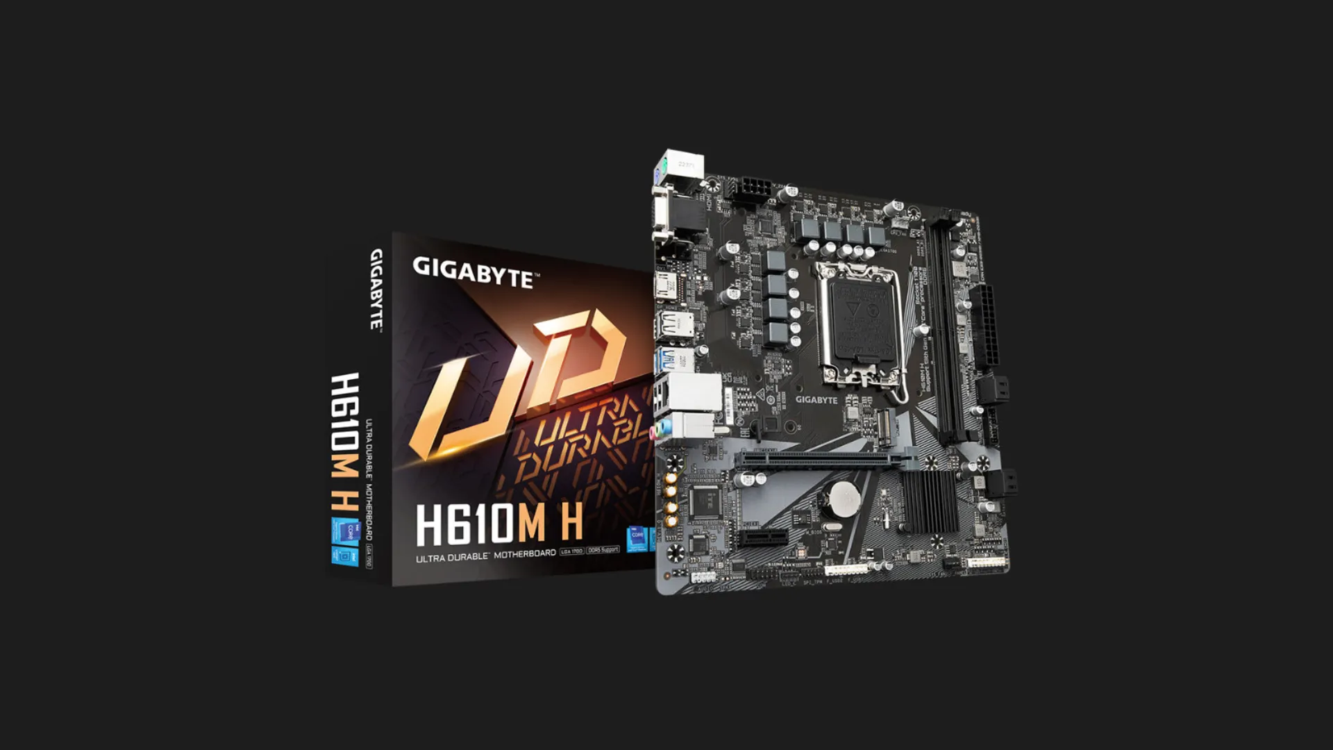 Материнская плата GIGABYTE H610M H (H610M H)