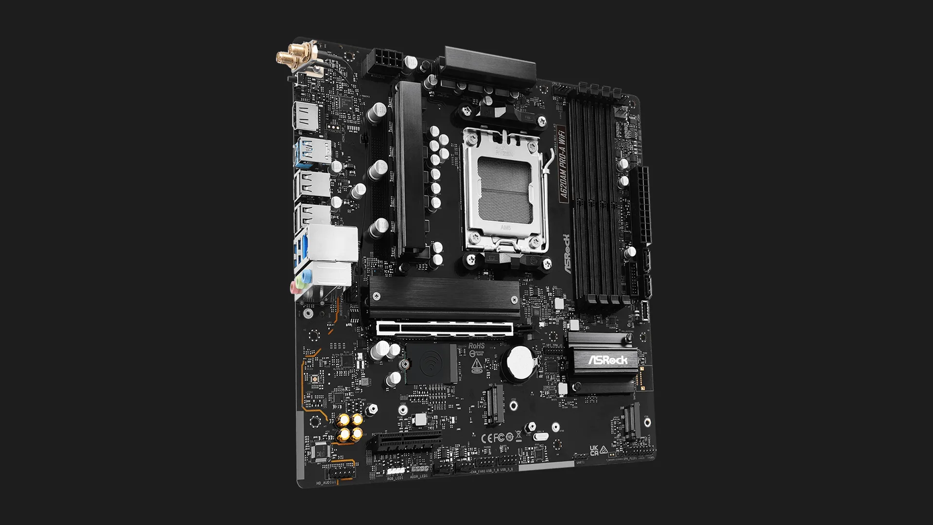 Материнська плата ASRock A620AM PRO-A WIFI (A620AM PRO-A WIFI)