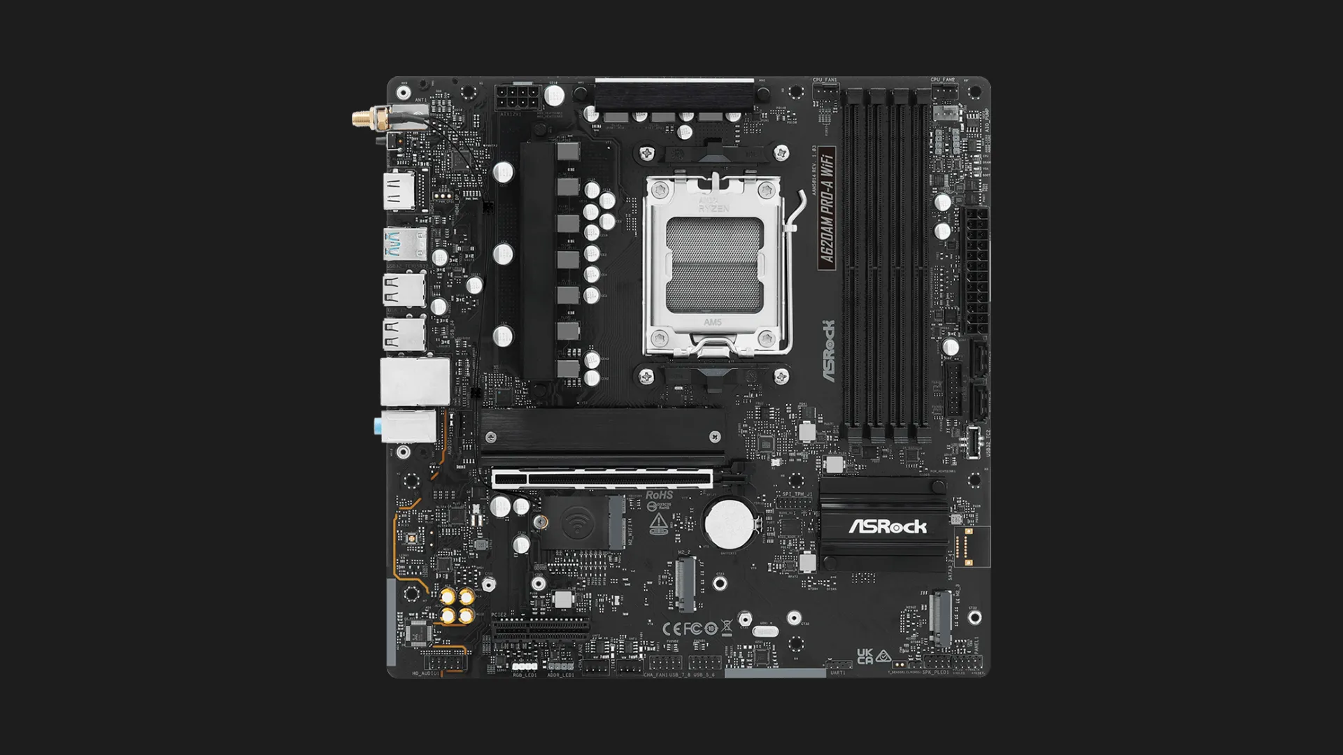 Материнська плата ASRock A620AM PRO-A WIFI (A620AM PRO-A WIFI)