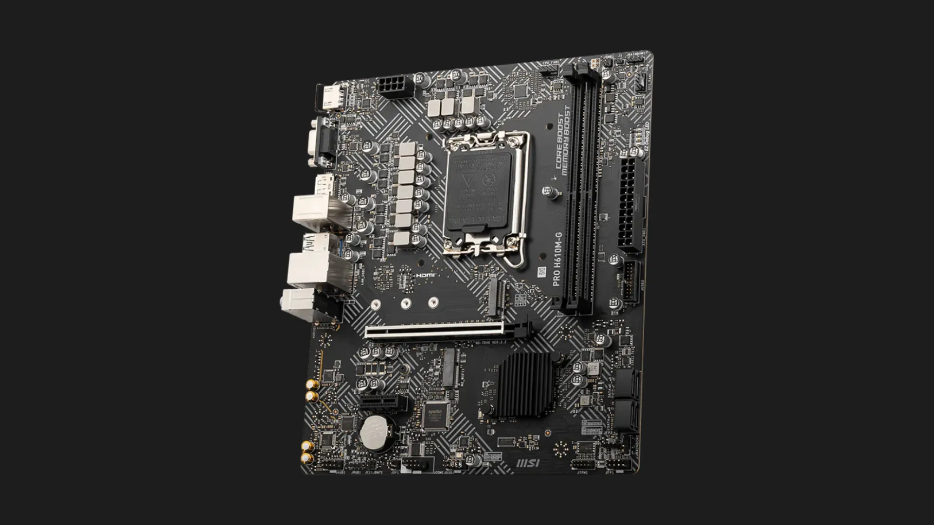 Материнская плата MSI PRO H610M-G (PRO H610M-G)
