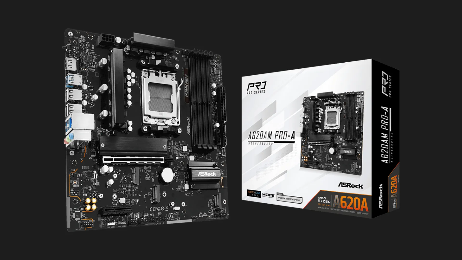 Материнська плата ASRock A620AM PRO-A (A620AM PRO-A)