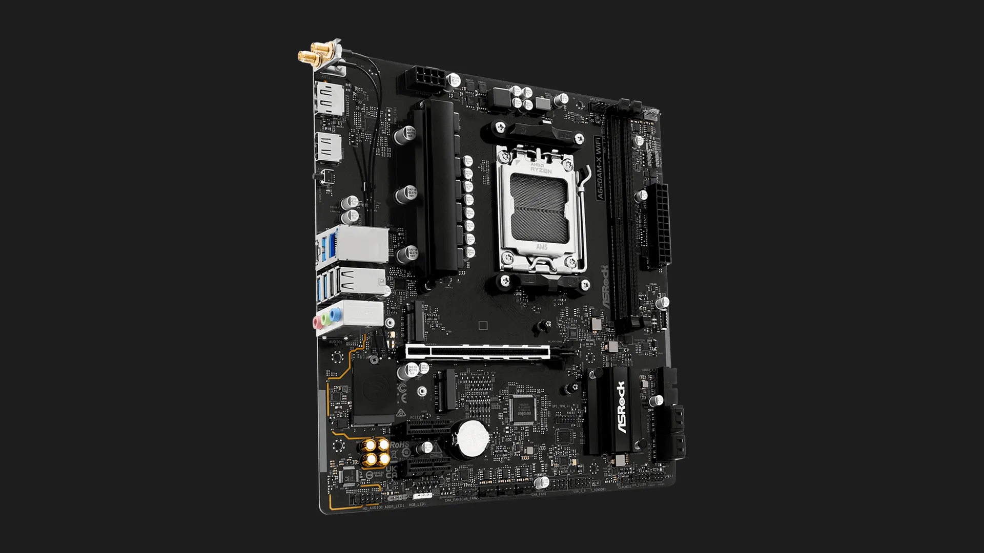 Материнська плата ASRock A620AM-X WIFI (A620AM-X WIFI)