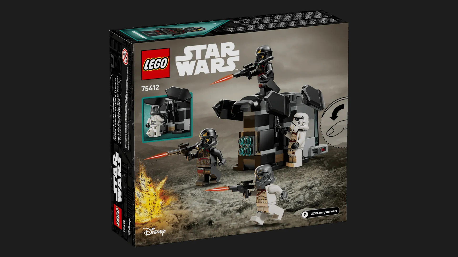 Конструктор LEGO Star Wars Боевой набор «Боец смерти и Ночной пехотинец» (75412)