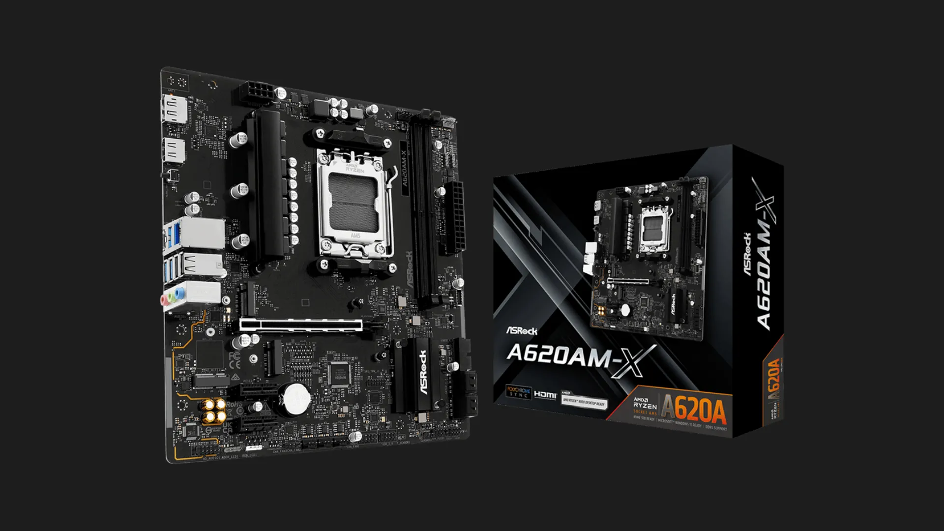 Материнська плата ASRock A620AM-X (A620AM-X)