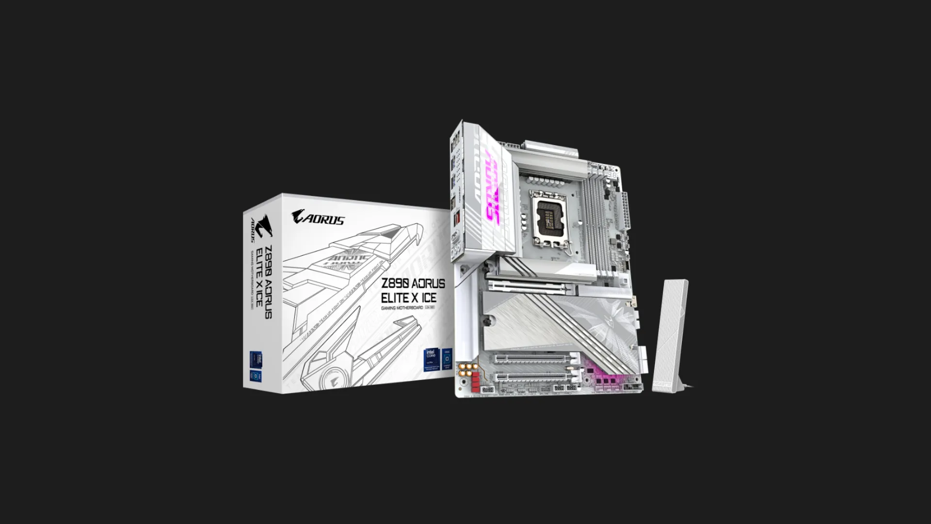 Материнская плата GIGABYTE Z890 AORUS ELITE X ICE (Z890 A ELITE X ICE)