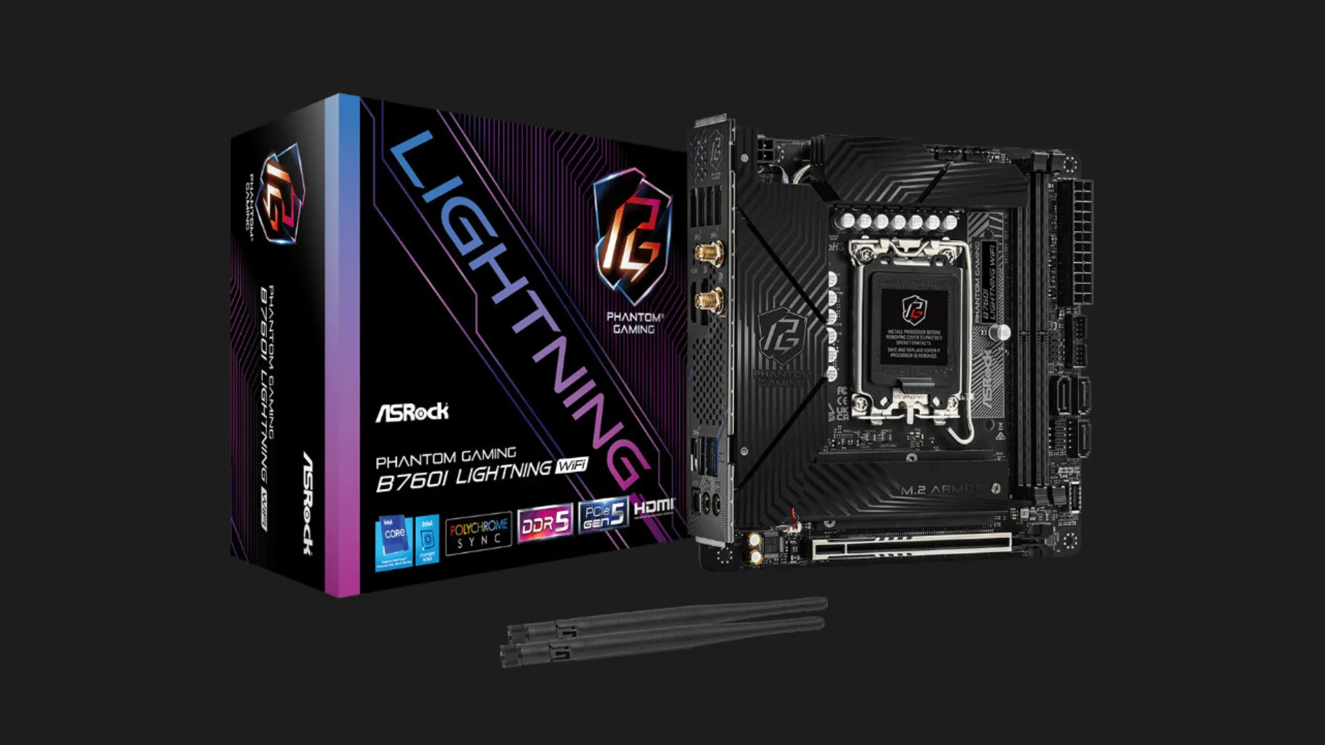 Материнська плата ASRock B760I LIGHTNING WIFI (B760I LIGHTNING WIFI)