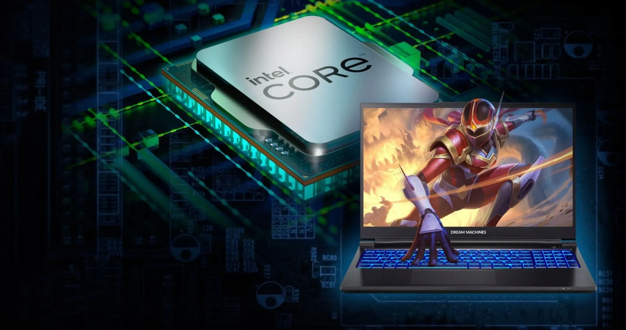 Ноутбук Dream Machines RG3050-15 15,6" (Intel Core i7/32GB/1TB (SSD)/RTX 3050) (RG3050-15UA77) (UA)