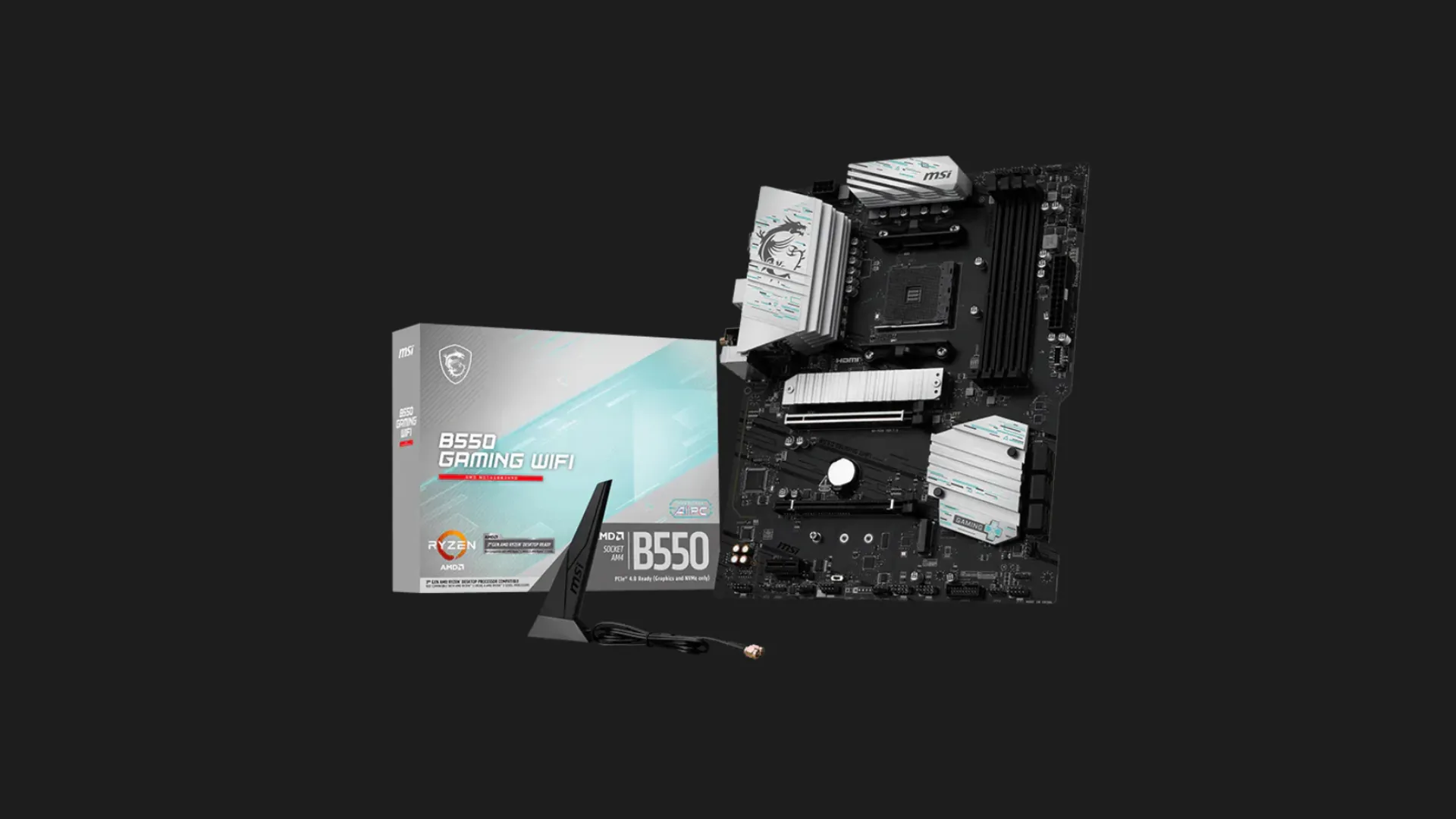 Материнская плата MSI B550 GAMING WIFI (B550 GAMING WIFI)