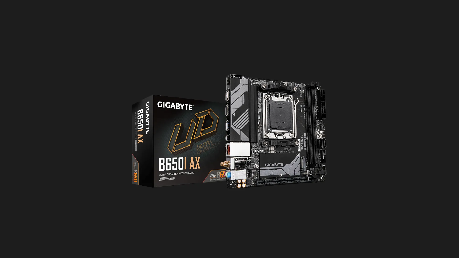 Материнська плата GIGABYTE B650I AX (B650I AX)
