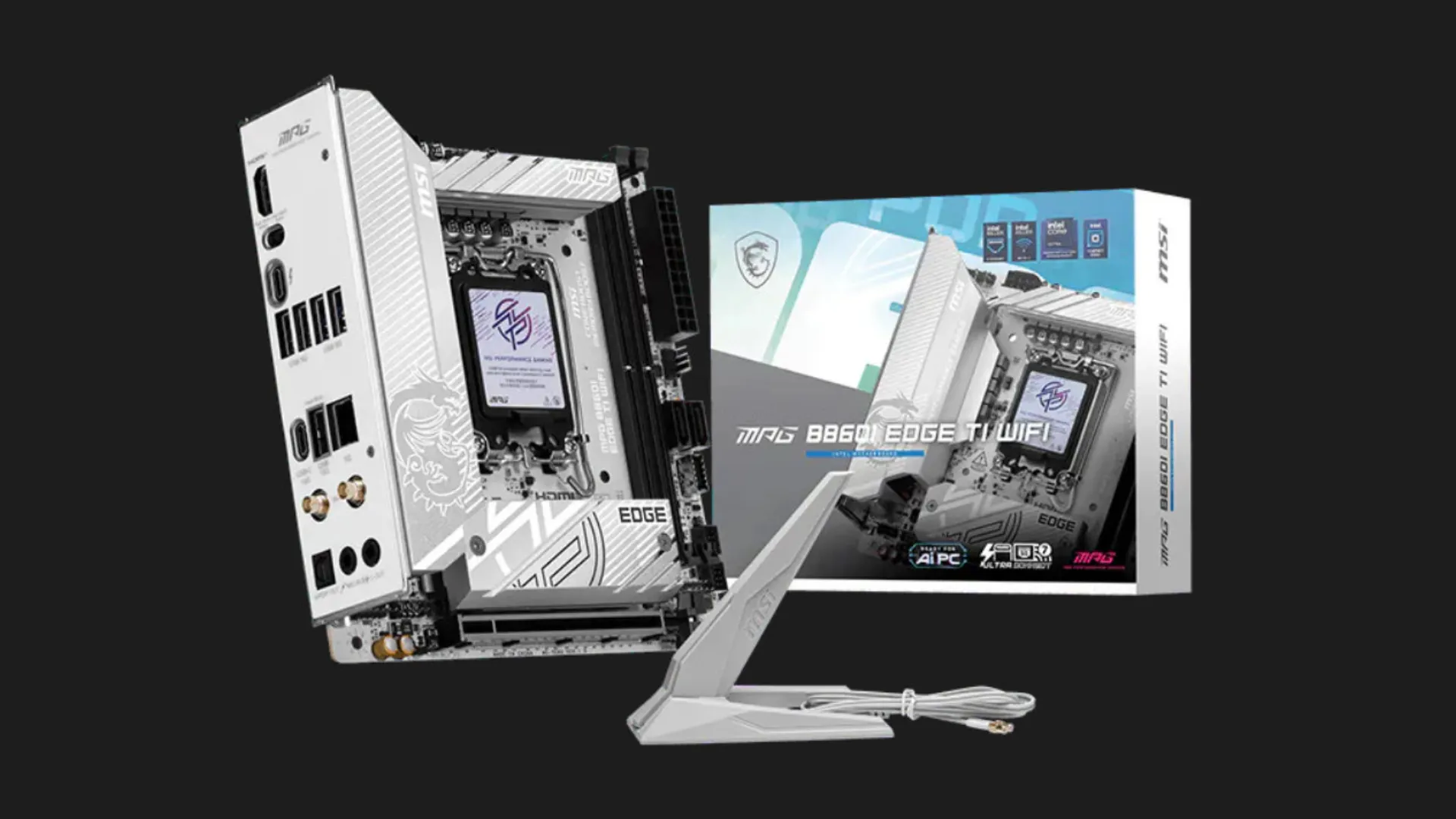 Материнська плата MSI MPG B860I EDGE TI WIFI (MPG B860I EDGE TI WIFI)