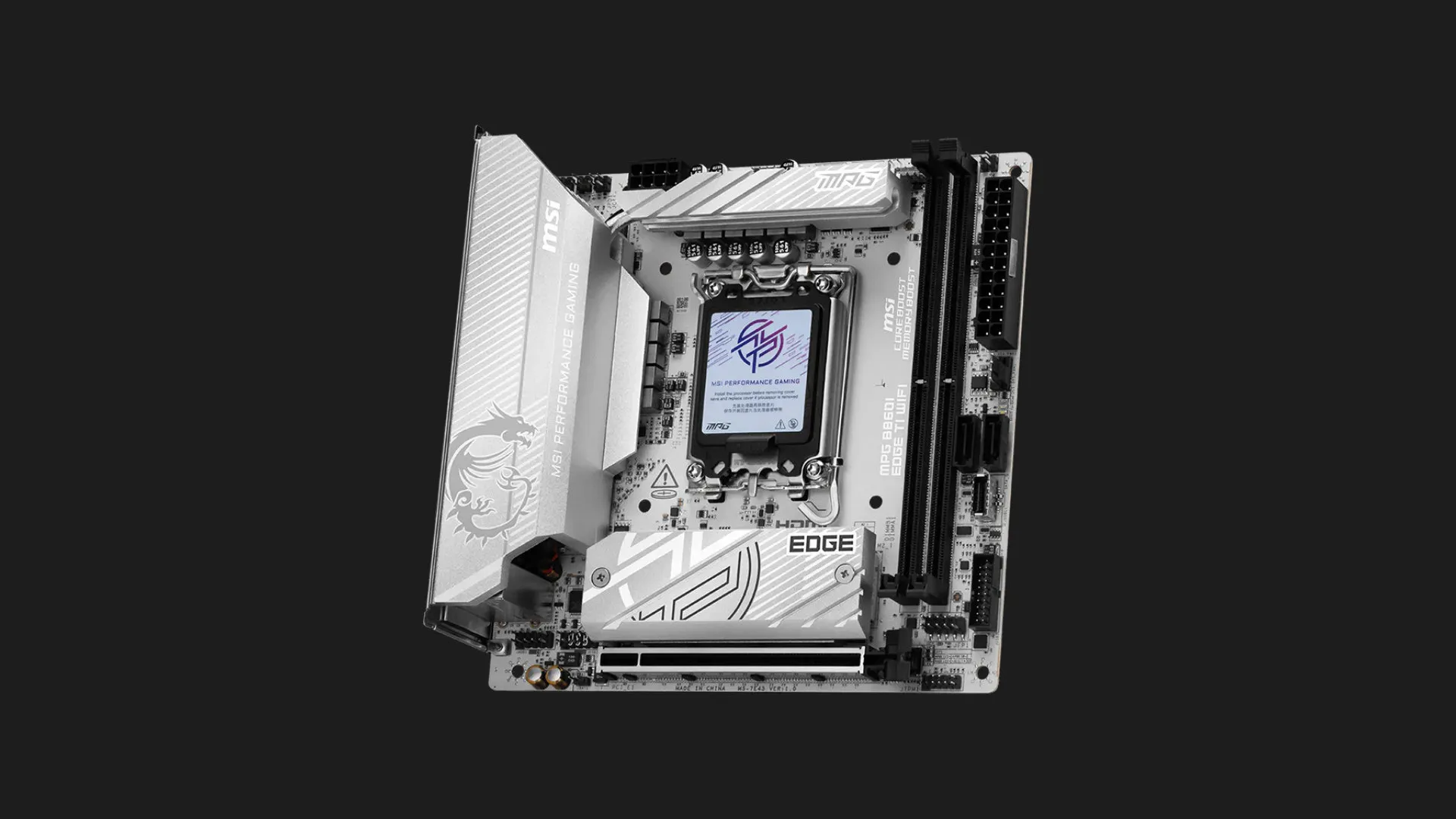 Материнська плата MSI MPG B860I EDGE TI WIFI (MPG B860I EDGE TI WIFI)