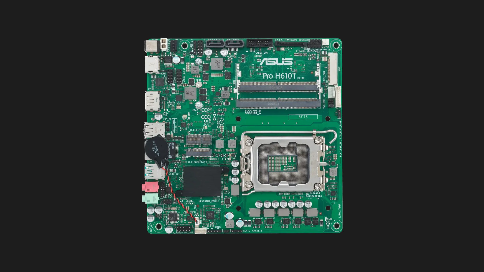 Материнська плата Asus PRO H610T-CSM (PRO H610T-CSM)