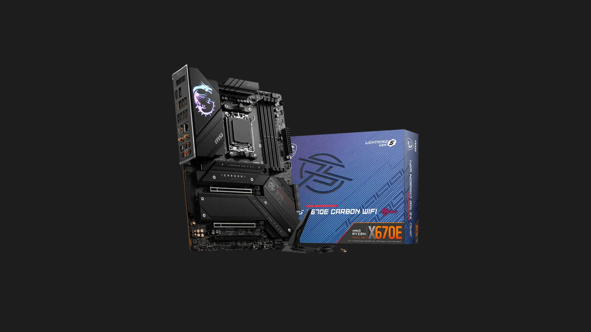 Материнська плата MSI MPG X670E CARBON WIFI (MPG X670E CARBON WIFI)