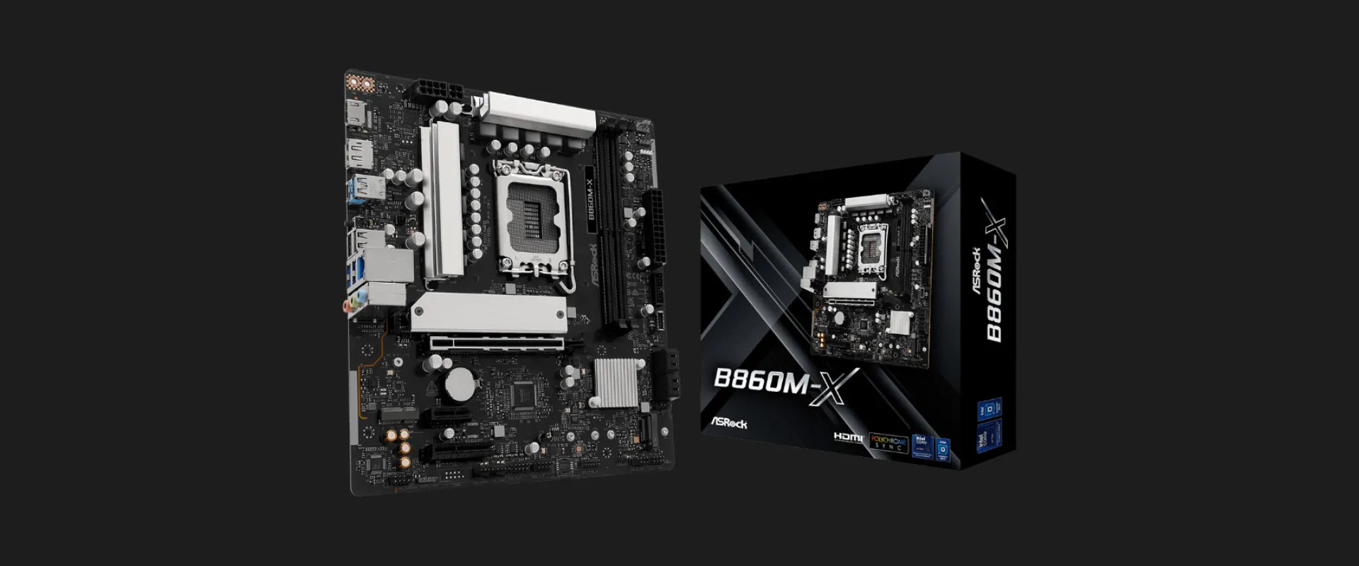 Материнська плата ASRock B860M-X (B860M-X)