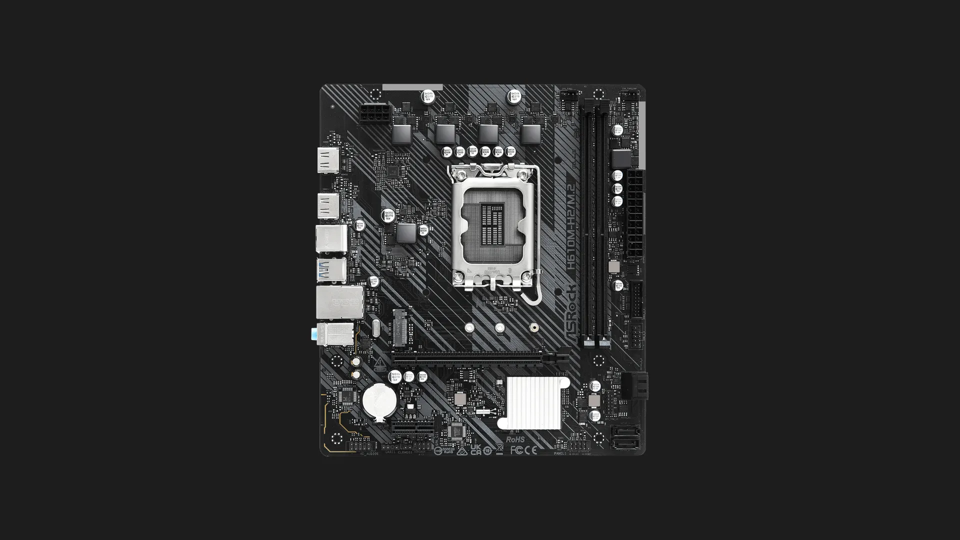 Материнська плата ASRock H610M-H2/M.2 (H610M-H2/M.2)