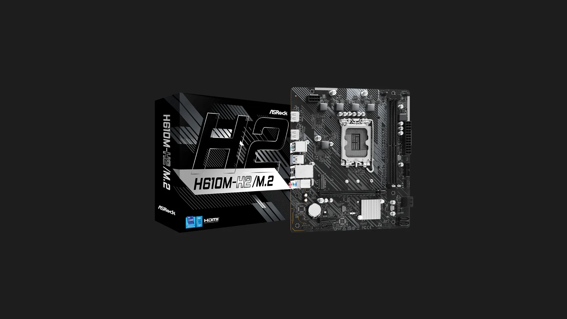 Материнська плата ASRock H610M-H2/M.2 (H610M-H2/M.2)